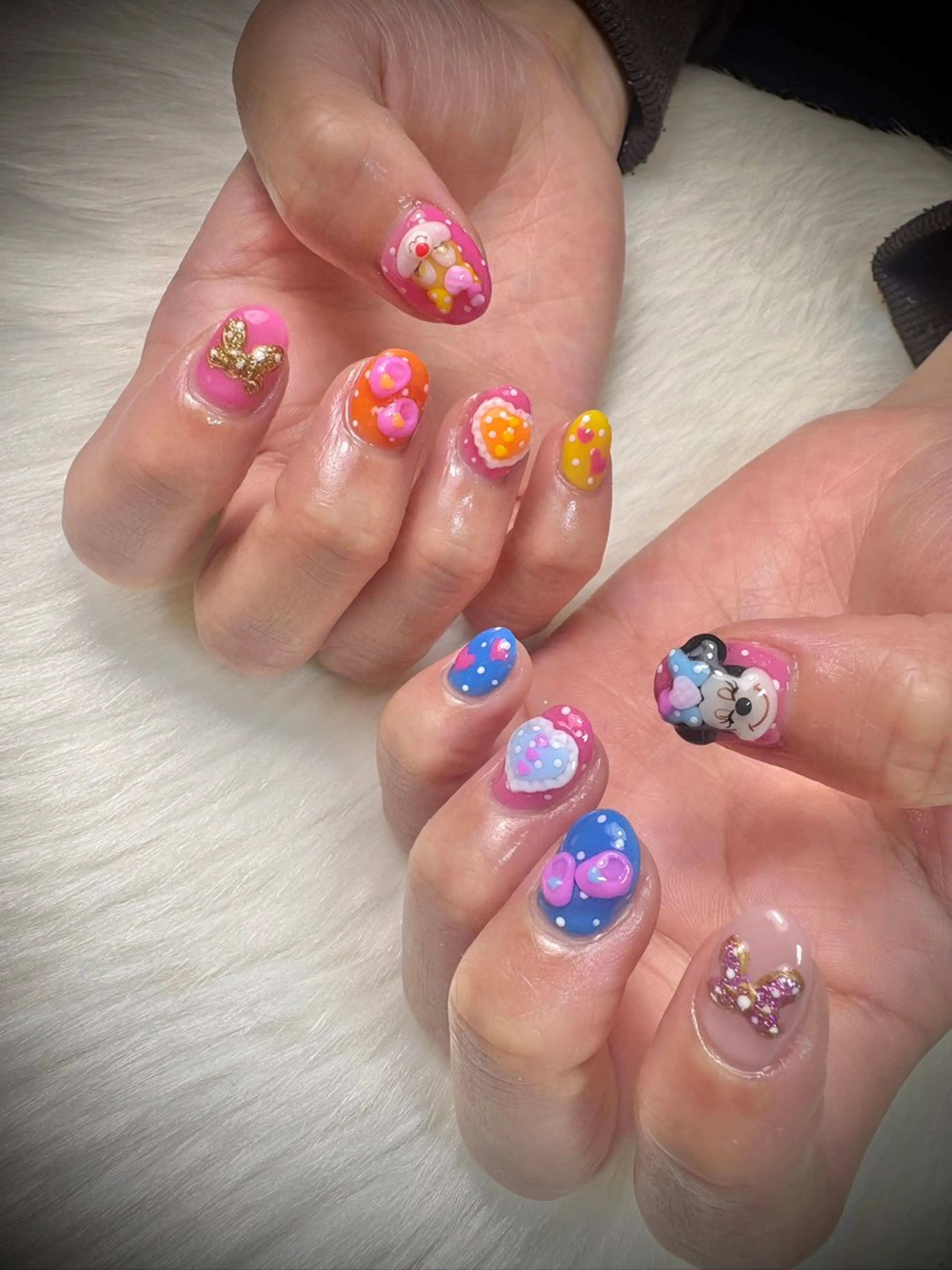 ネイル 持ち込み ハンドネイル 渡邊 亜貴のネイルデザイン