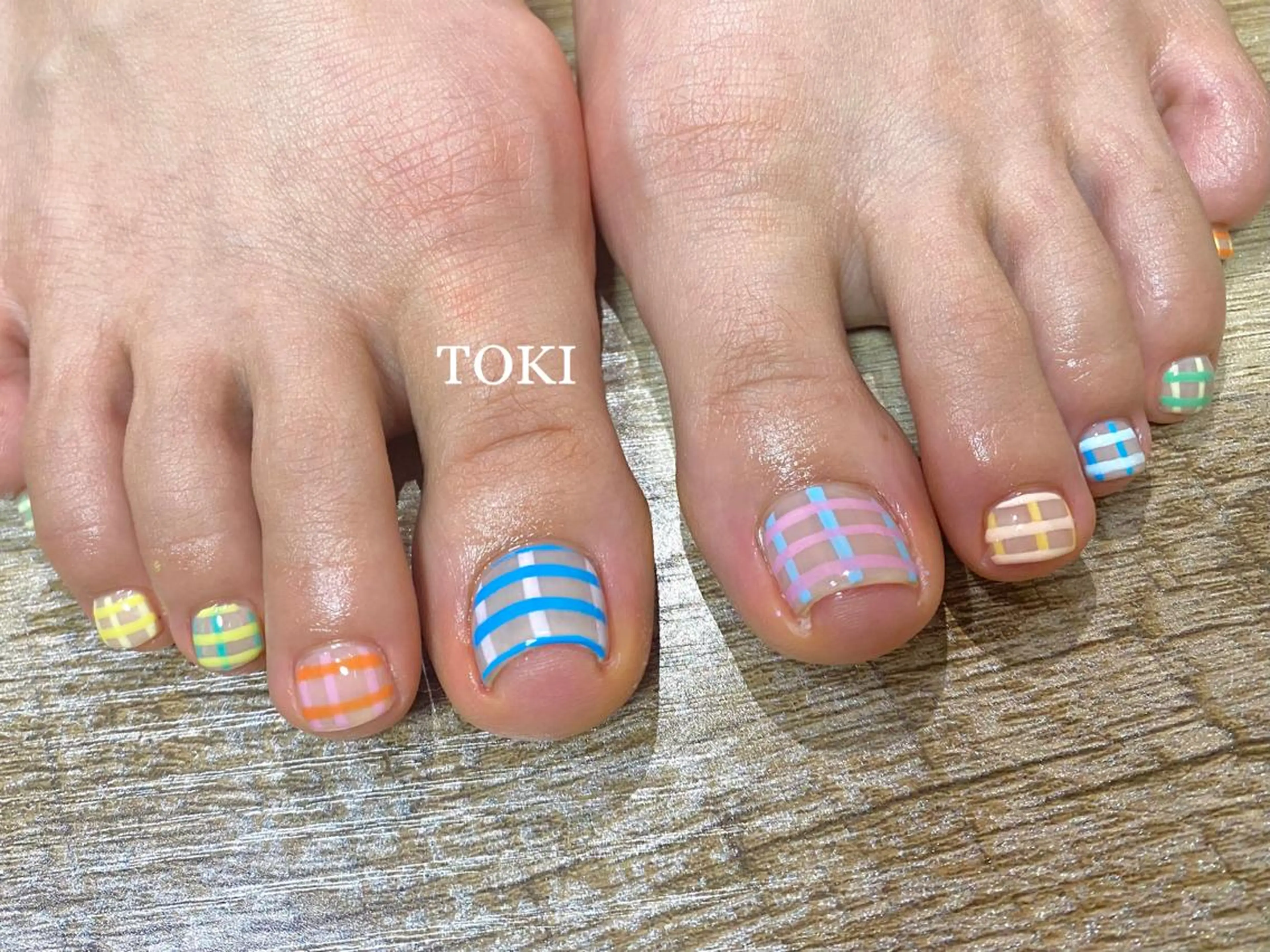 ネイル フットネイル nailsalon TOKIのネイルデザイン