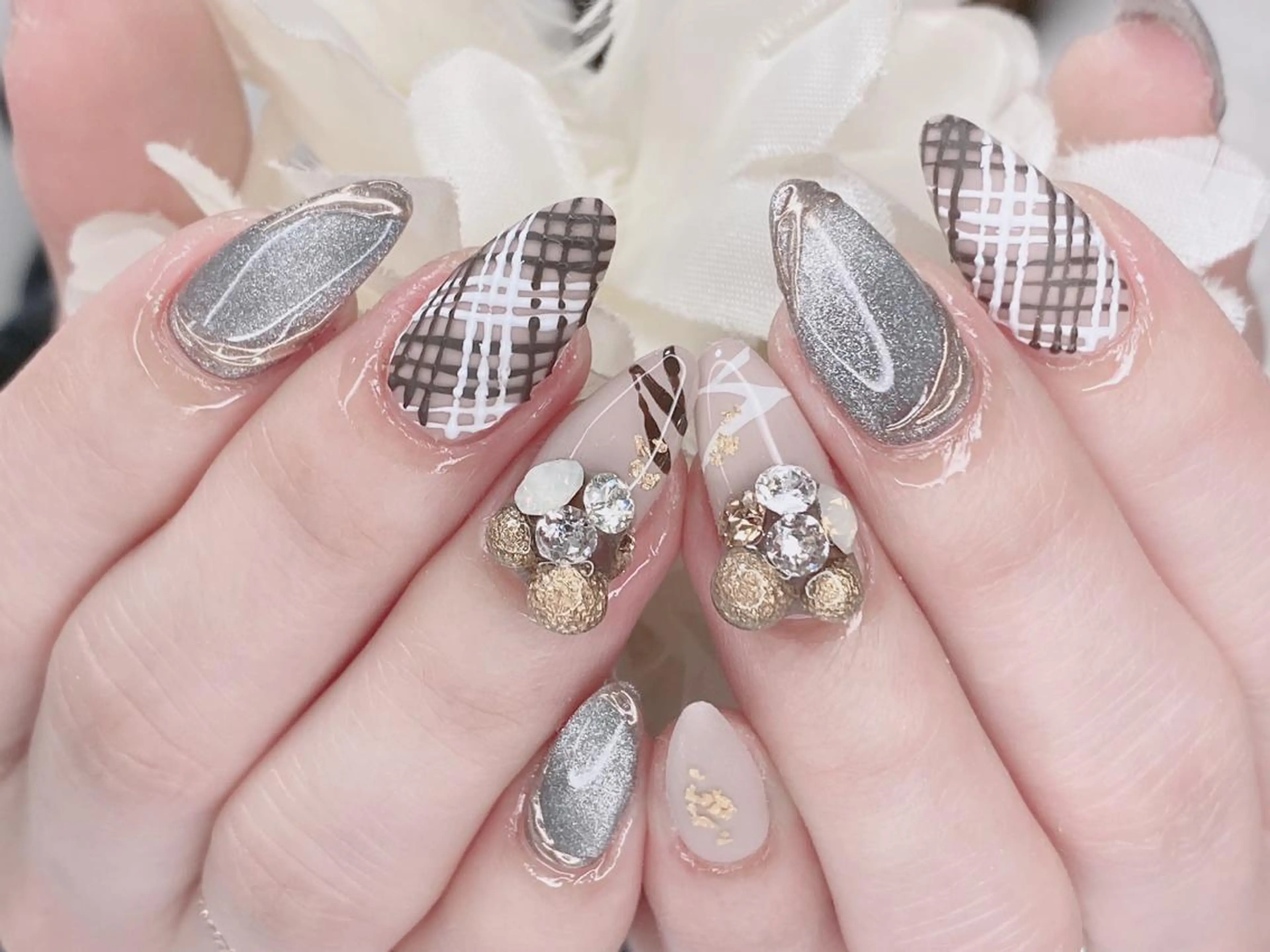 ネイル ハンドネイル Ｎail Ｓalon ertiのネイルデザイン