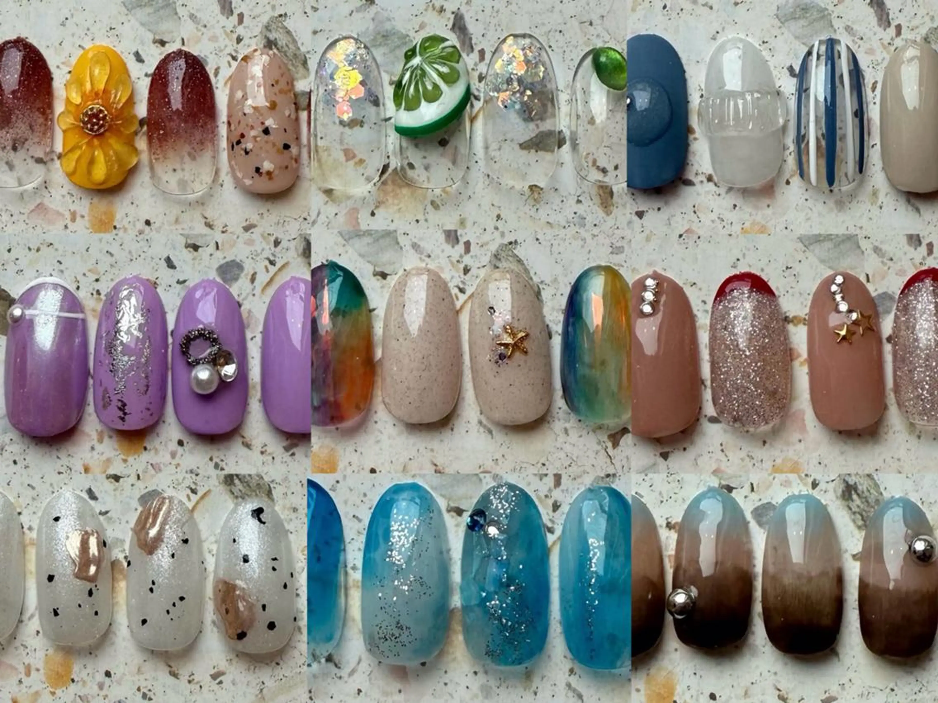 【毎月変わるトレンドネイル】の写真