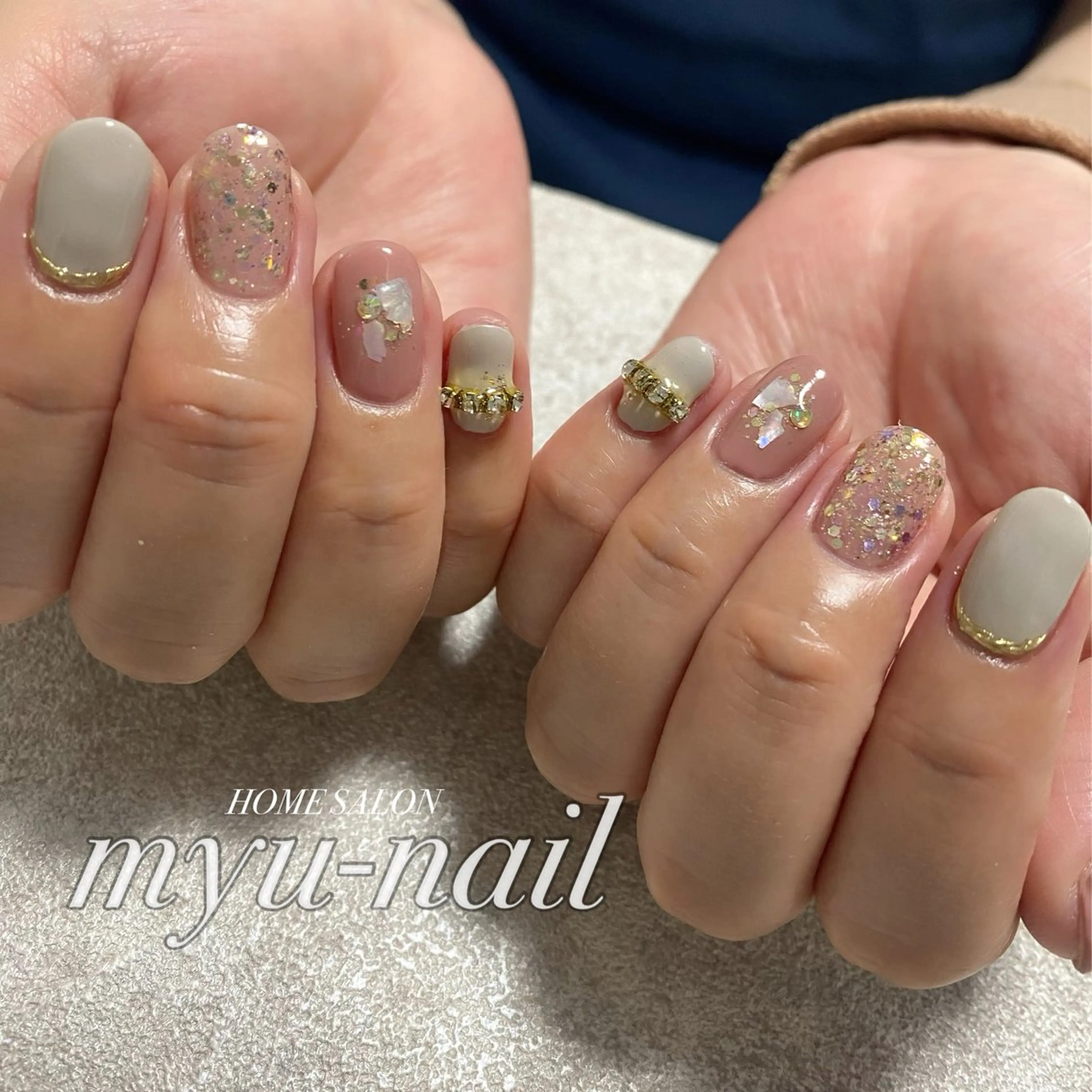 ネイル ホームサロン myu-nailのネイルデザイン