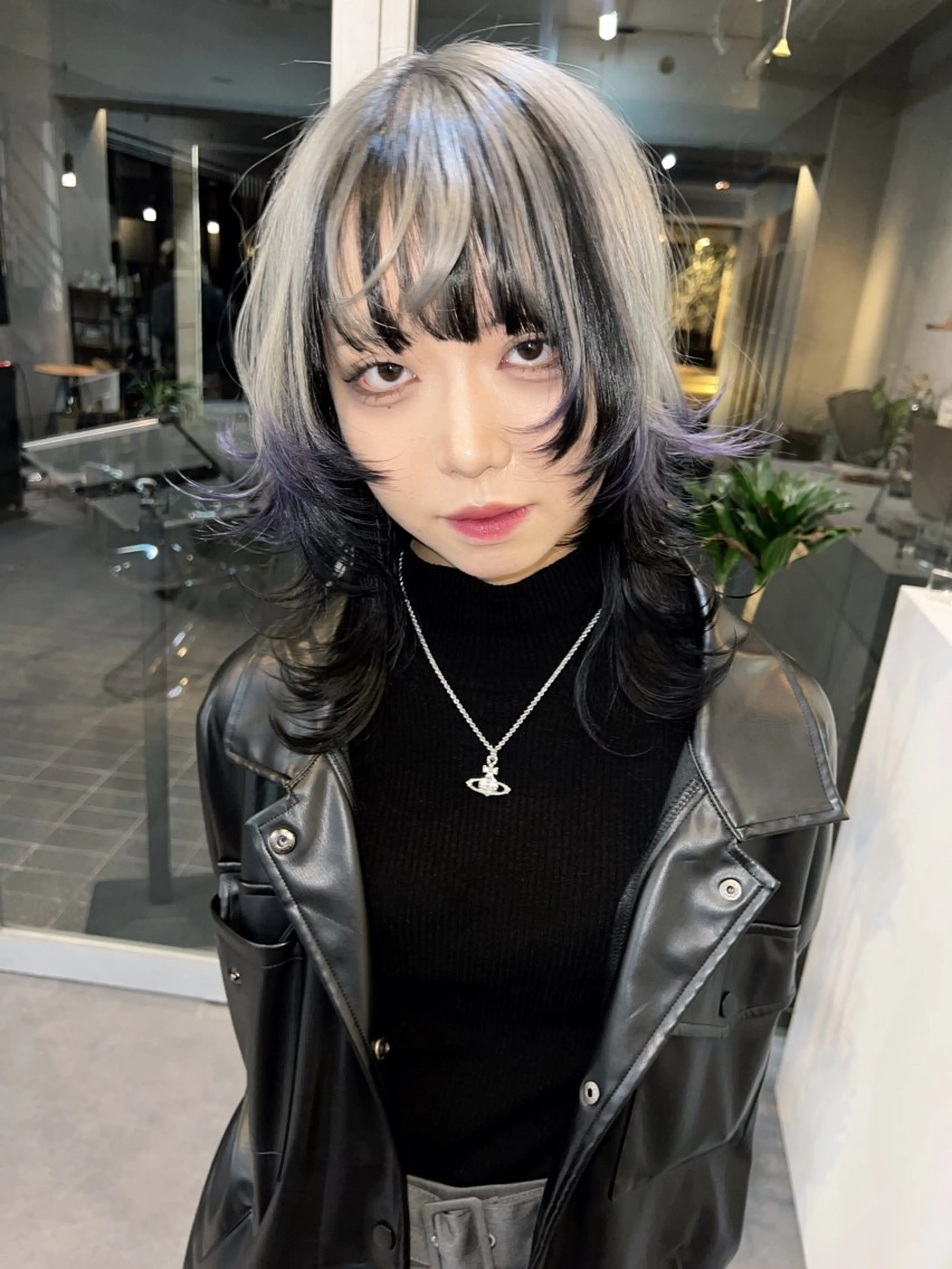 ミディアム 【ロングウルフカット 姫カット】伊藤裕哉のヘアスタイル