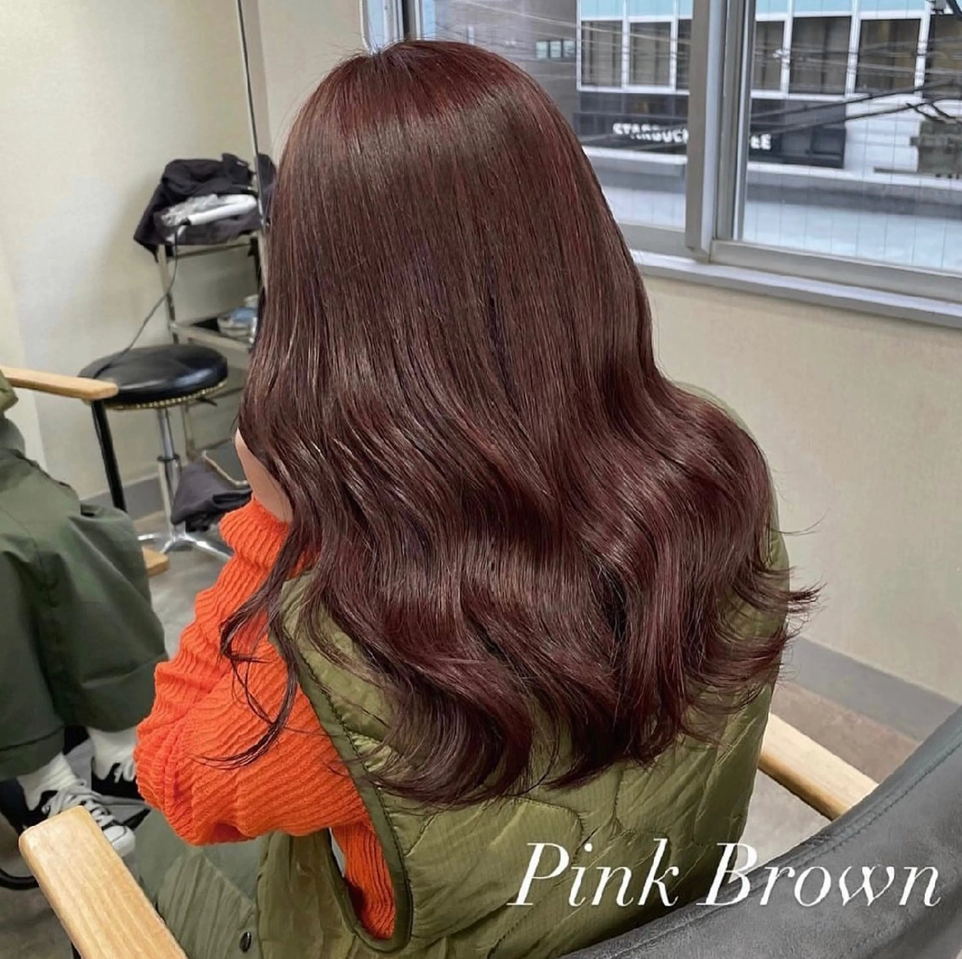 ロング カラー ブリーチ ブラウンカラー ボブ・ミディアム🌈 パーソナル診断あゆみのヘアスタイル