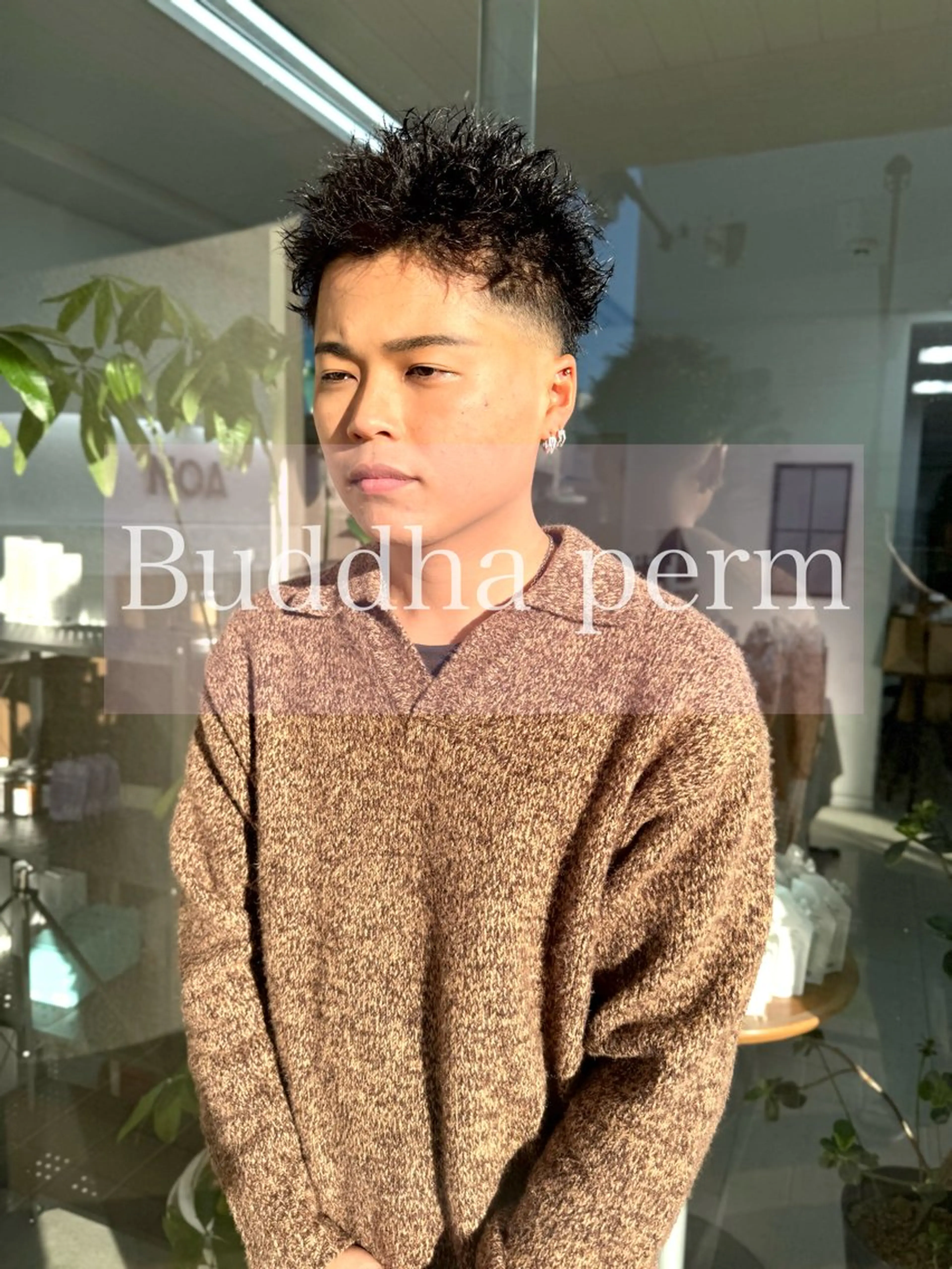 ショート パーマ メンズ メンズパーマ カット パーマ メンズパーマの達人 /タカシマ　ダイスケのヘアスタイル