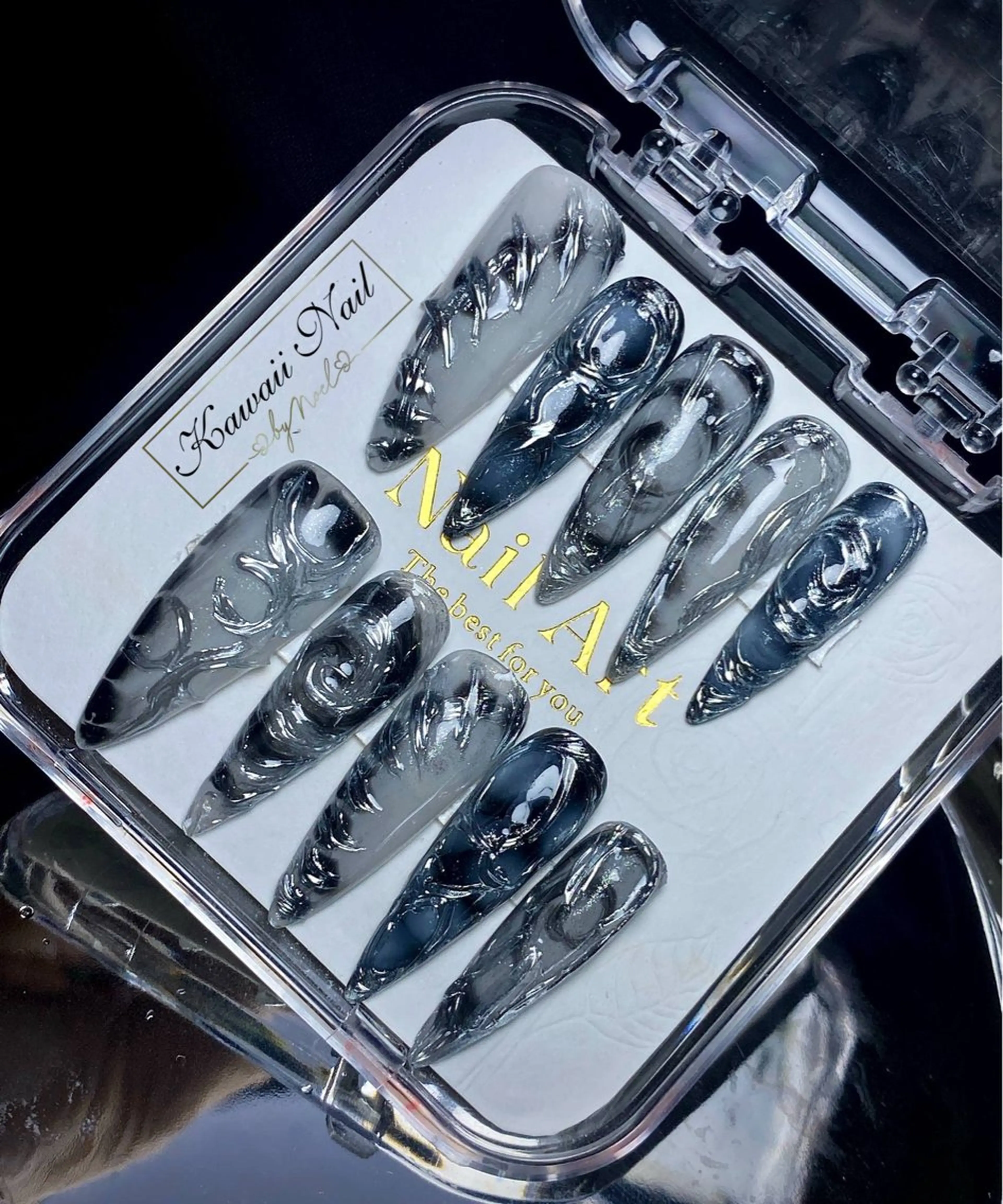 ネイル アートネイル フットネイル フレンチネイル ジェルネイル 韓国ネイル Kawaii Nail Salon所属・YURI NAIL NARITAのネイルデザイン