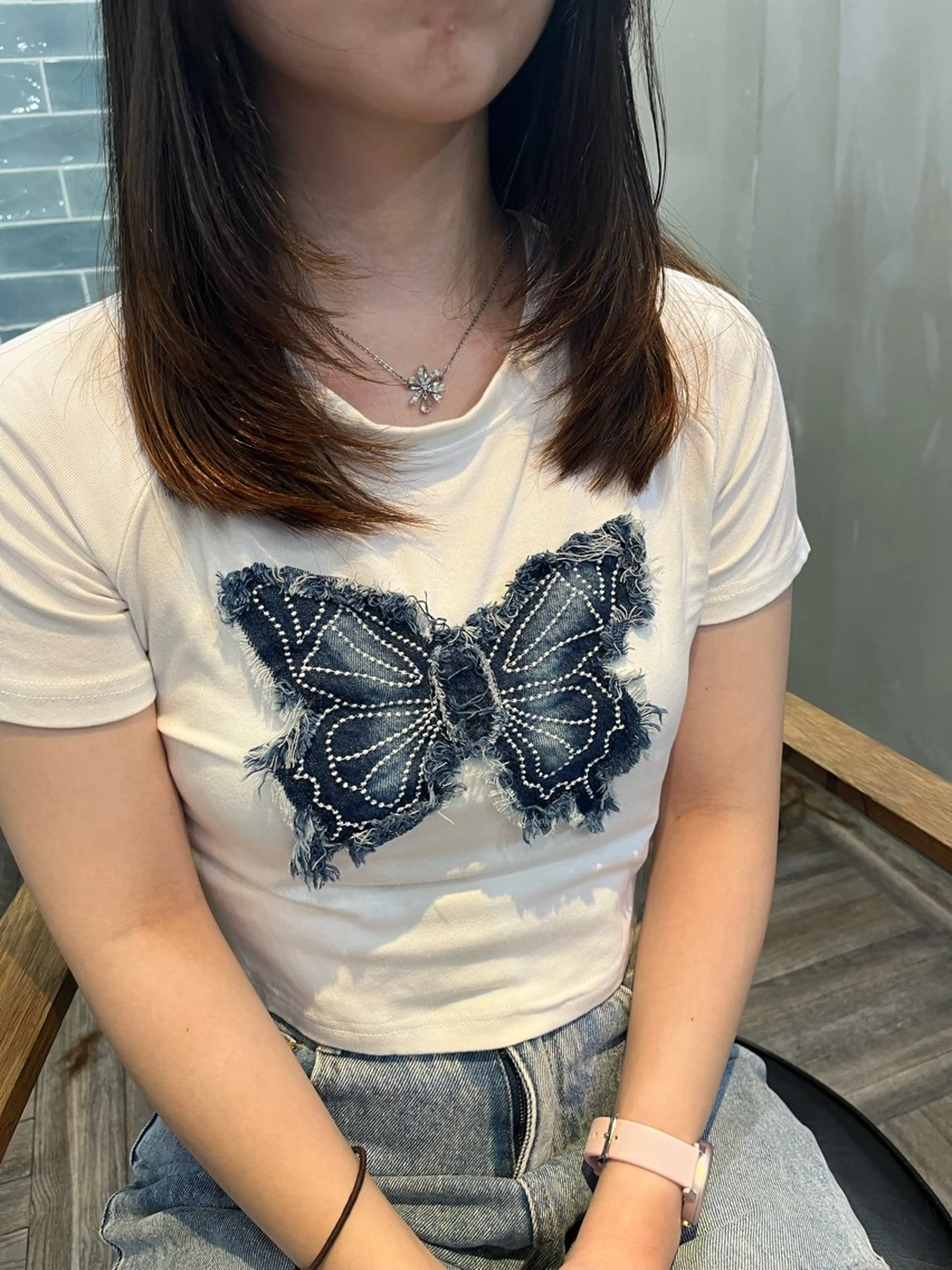 ミディアム レイヤーカット 村本 優依のヘアスタイル