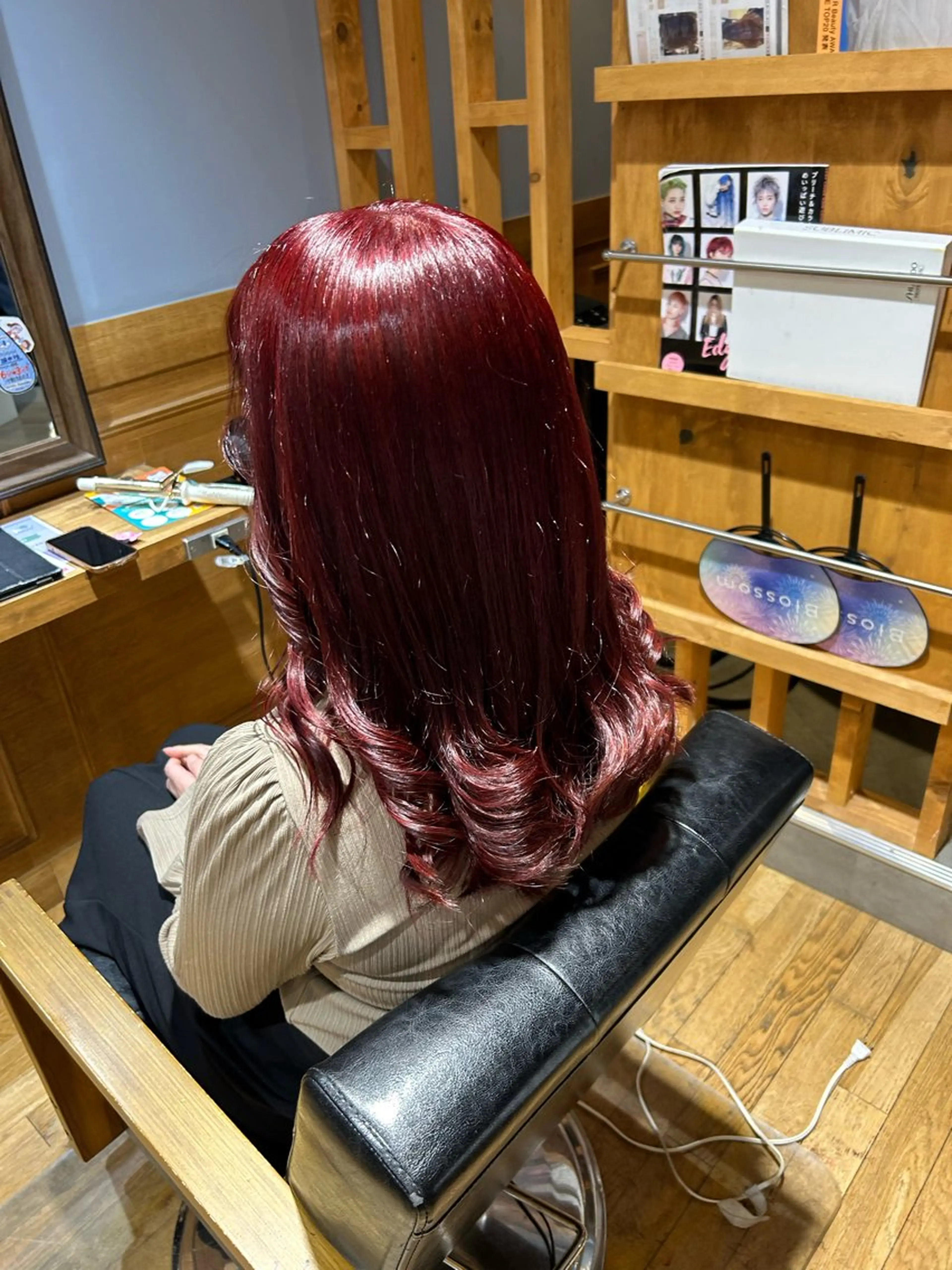 ロング カラー ブリーチ ダブルカラー Ando Raycoのヘアスタイル