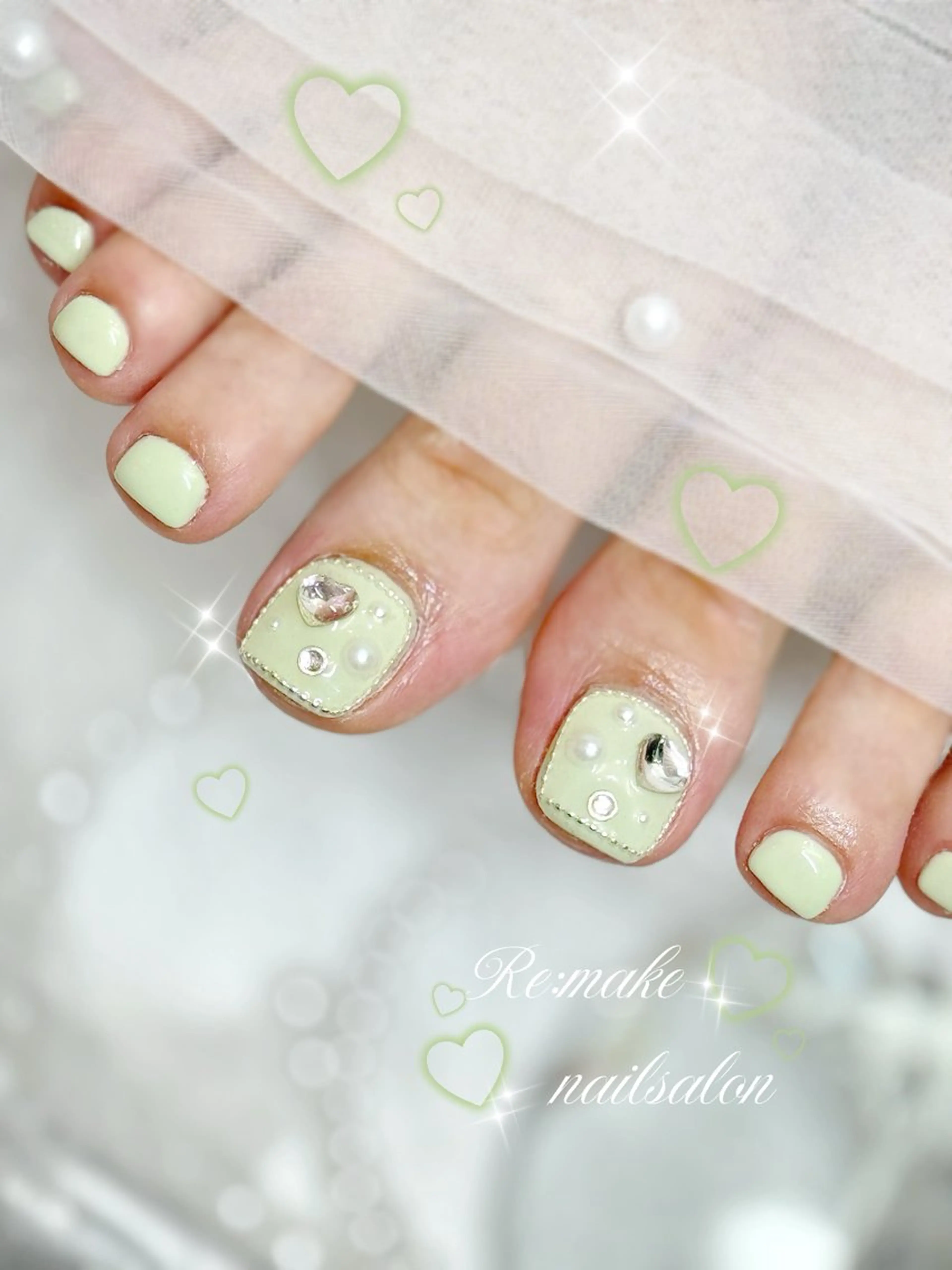 ネイル アートネイル フットネイル フットネイル Suetake Shuriのネイルデザイン