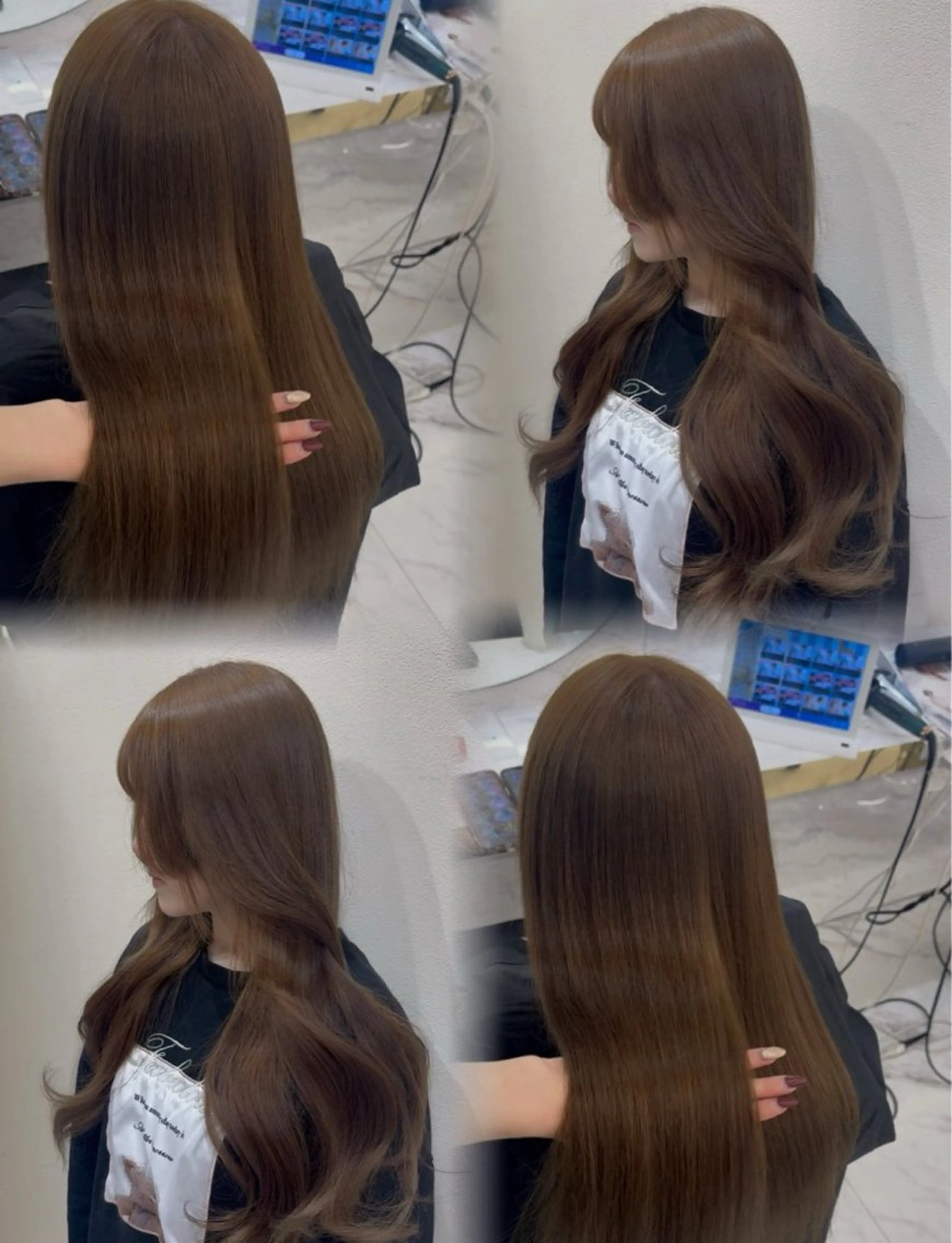 ロング カラー 透明感カラー ヘアカラー 髪質改善🫧 カラー特化/Hinaのヘアスタイル