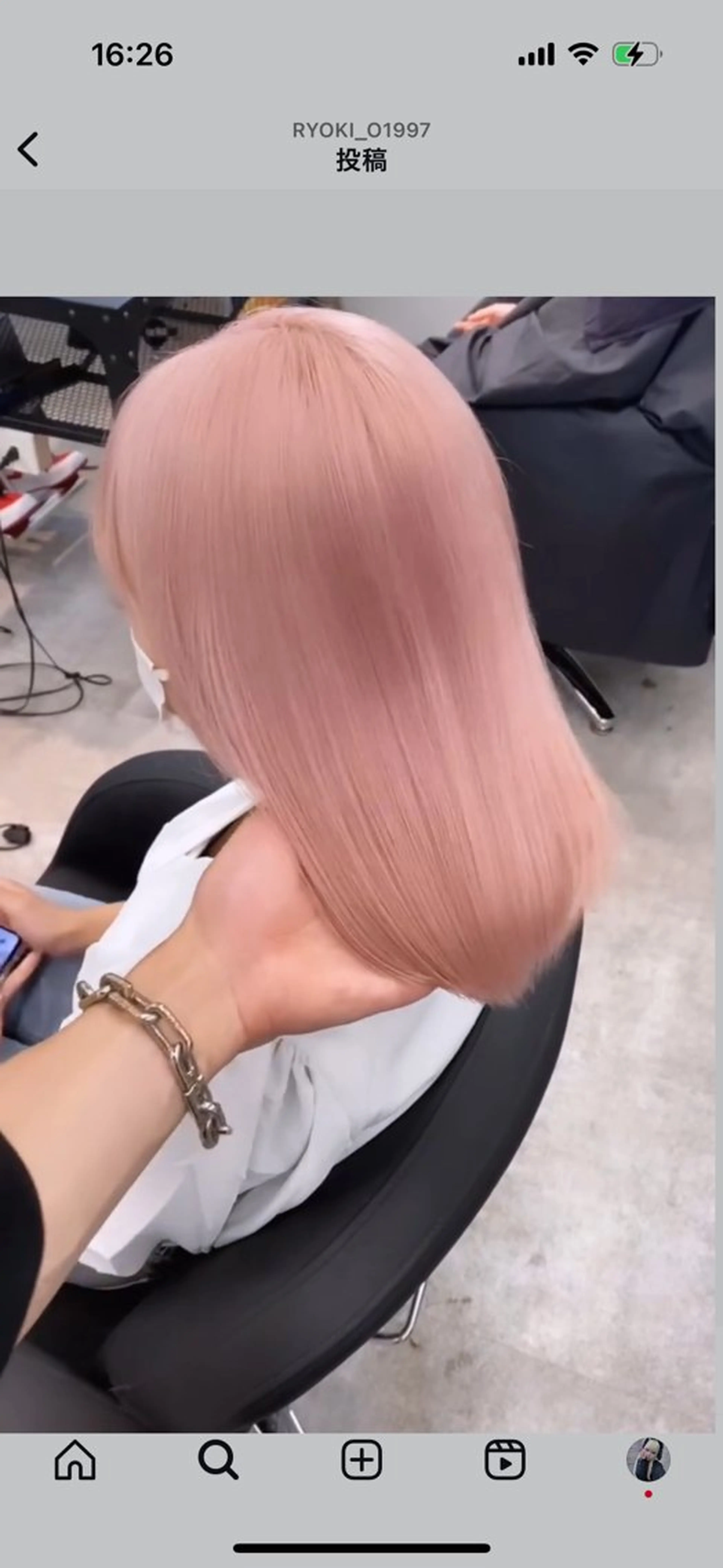 カラー ヘアアレンジ ハイトーンカラー ヘアカラー トリートメント 艶髪ハイトーン/ ブロンド/Nagiのヘアスタイル