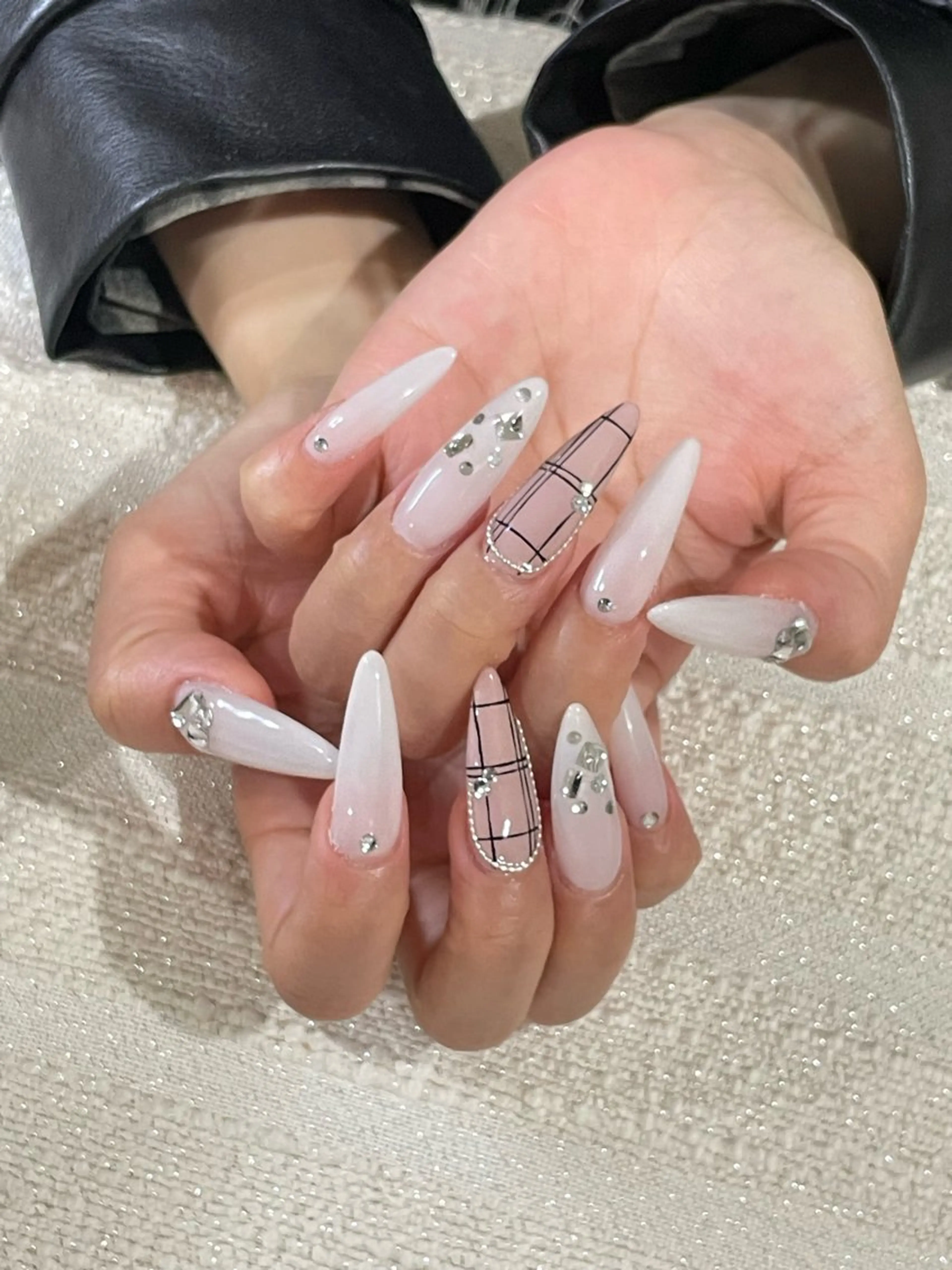 ネイル ロングネイル スカルプネイル nail salon CIELのネイルデザイン