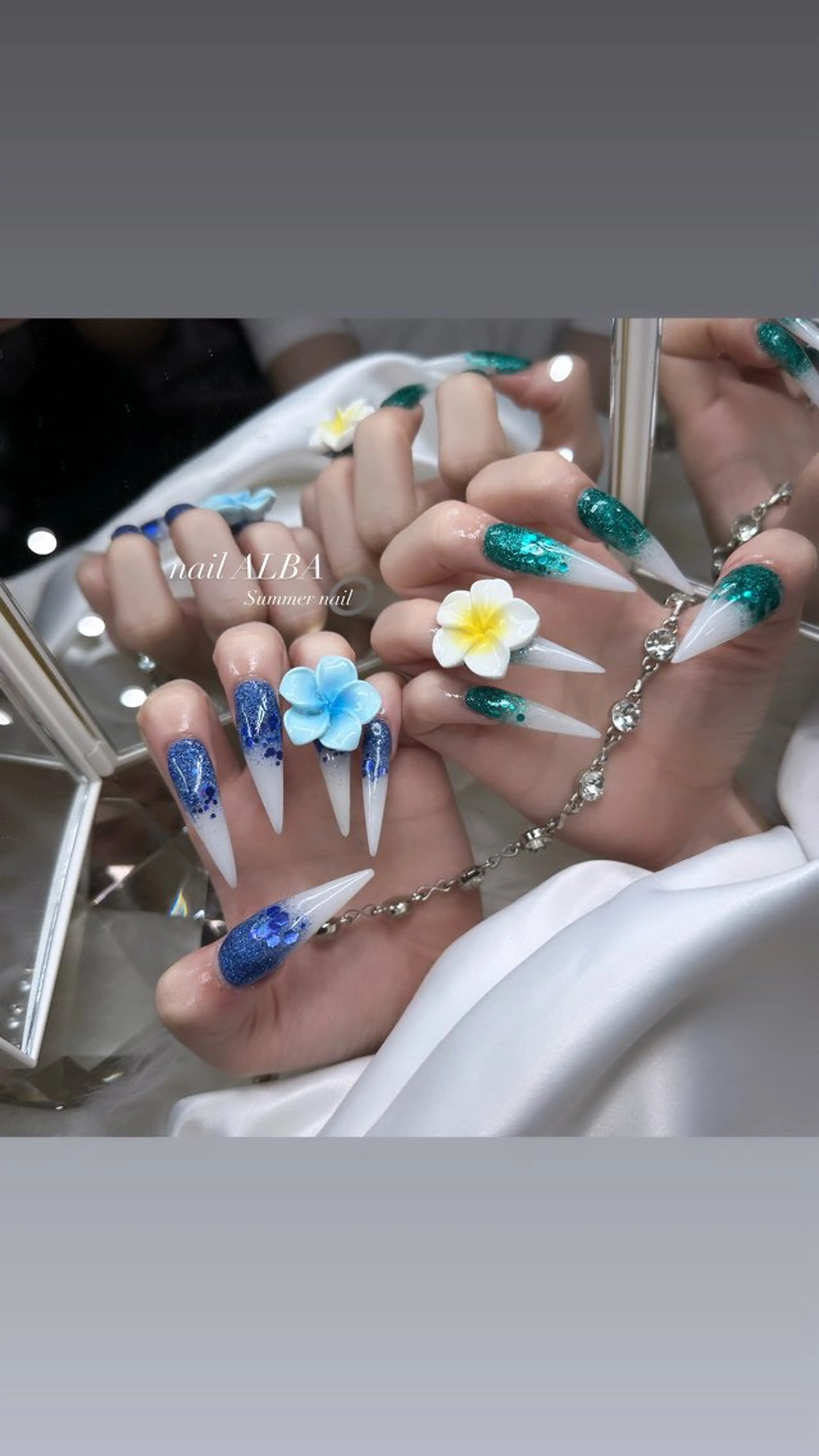 ネイル 加納 莉音のネイルデザイン