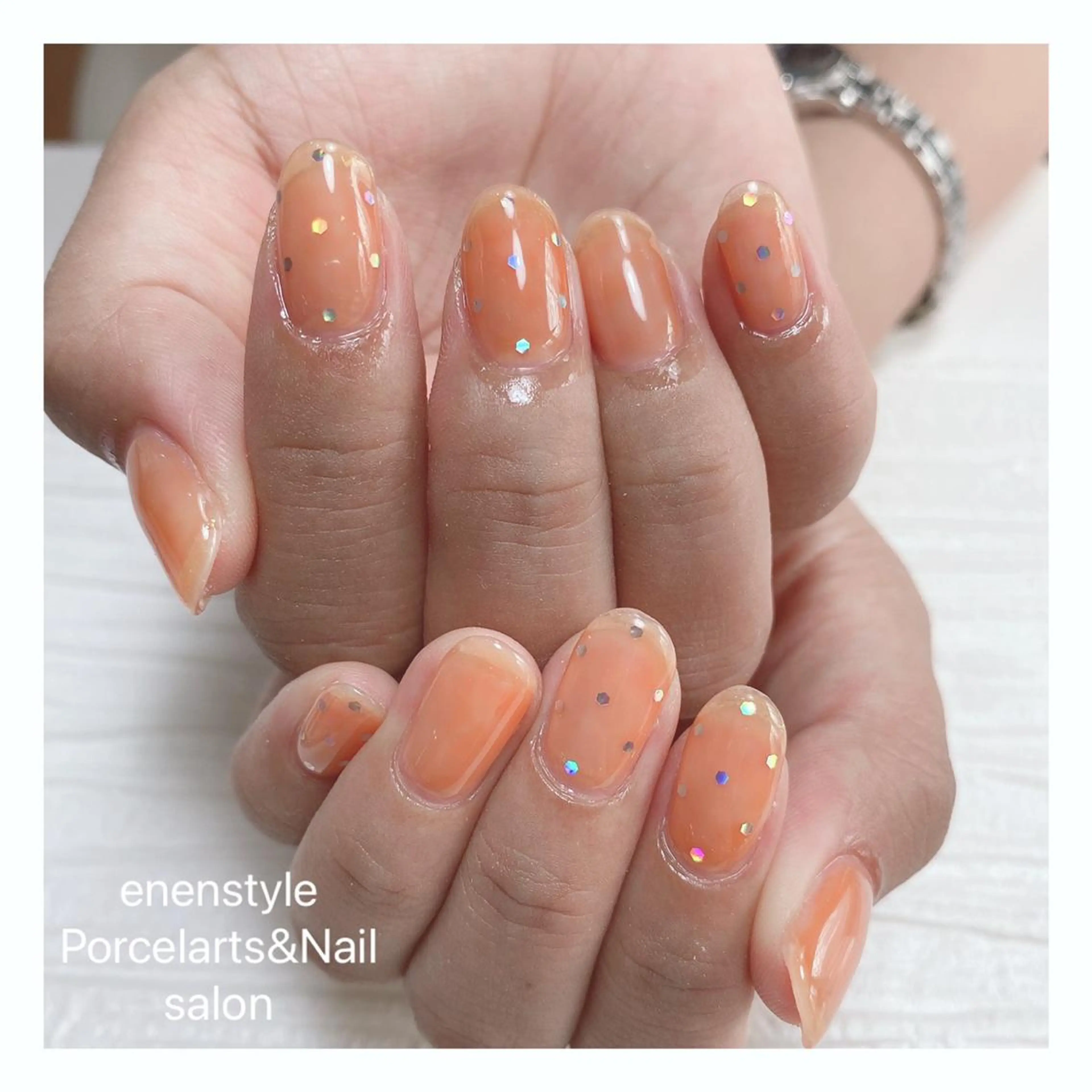 ミディアム ネイル ハンドネイル 👑enen style👑のネイルデザイン