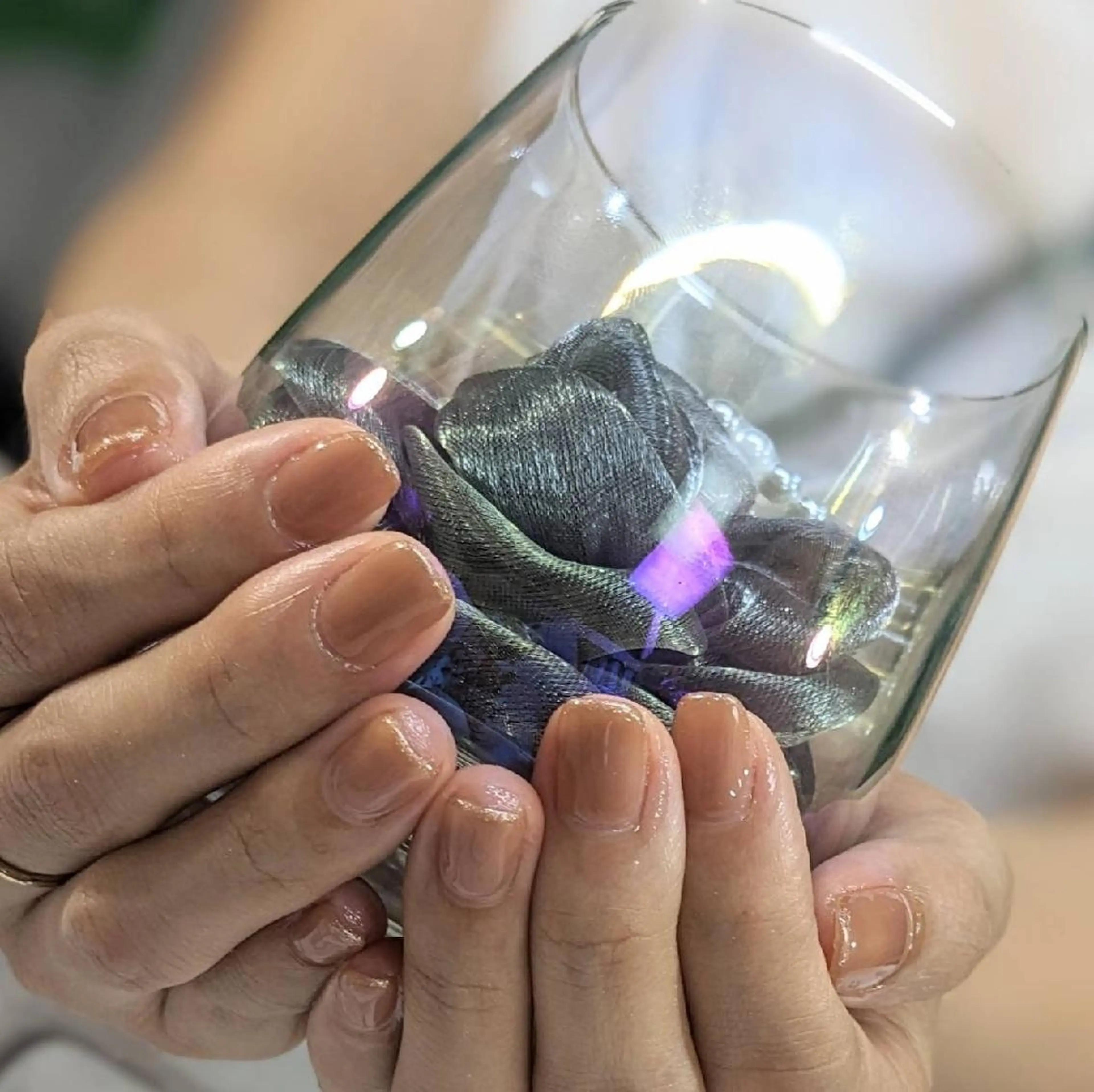 ネイル ラメ(グリッター) ハンドネイル ネイルサロンベルティ .keikoのネイルデザイン