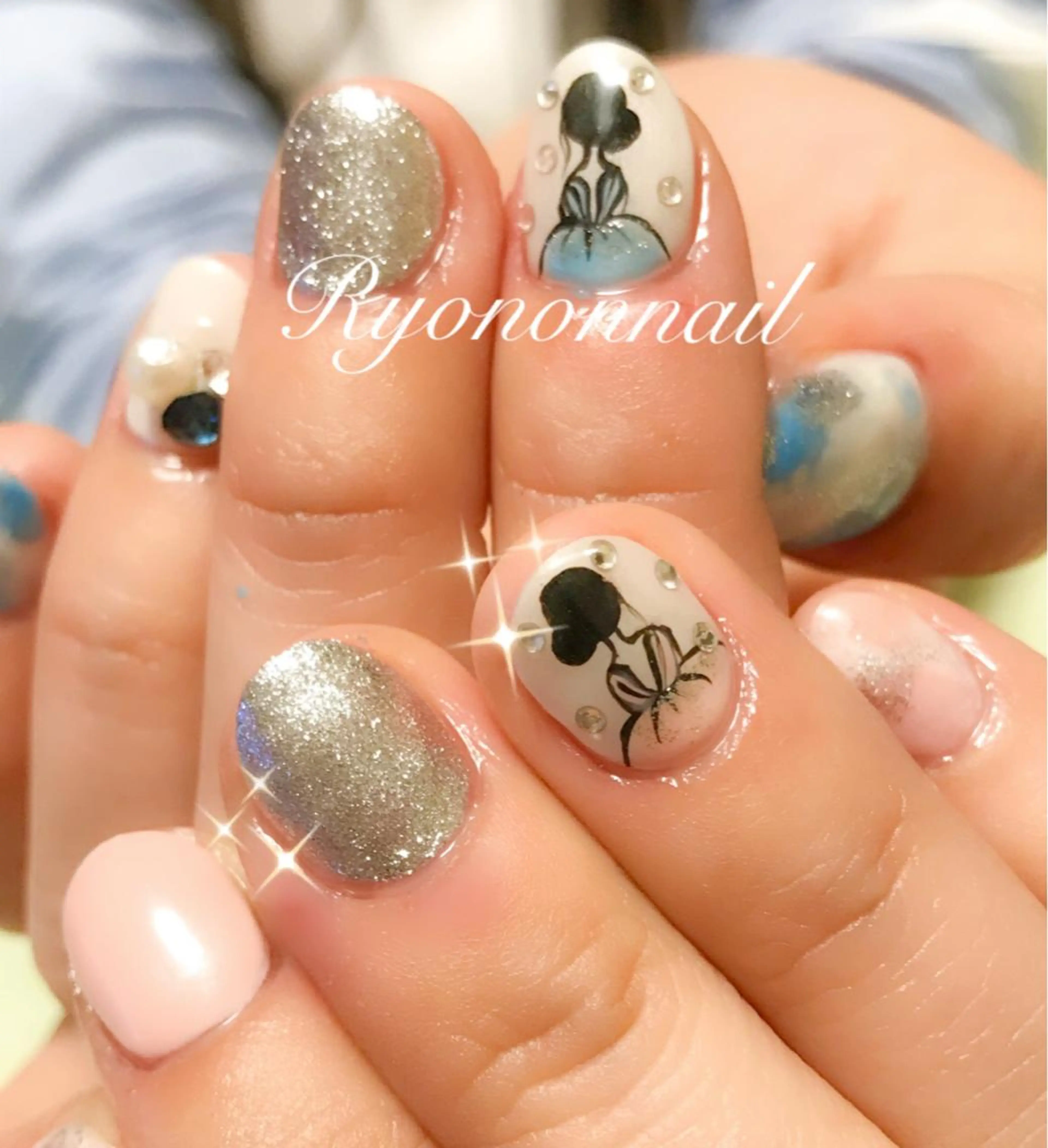 ネイル Ryononnail(リョノンネイル)所属・Ryononnail 上谷典子のネイルデザイン