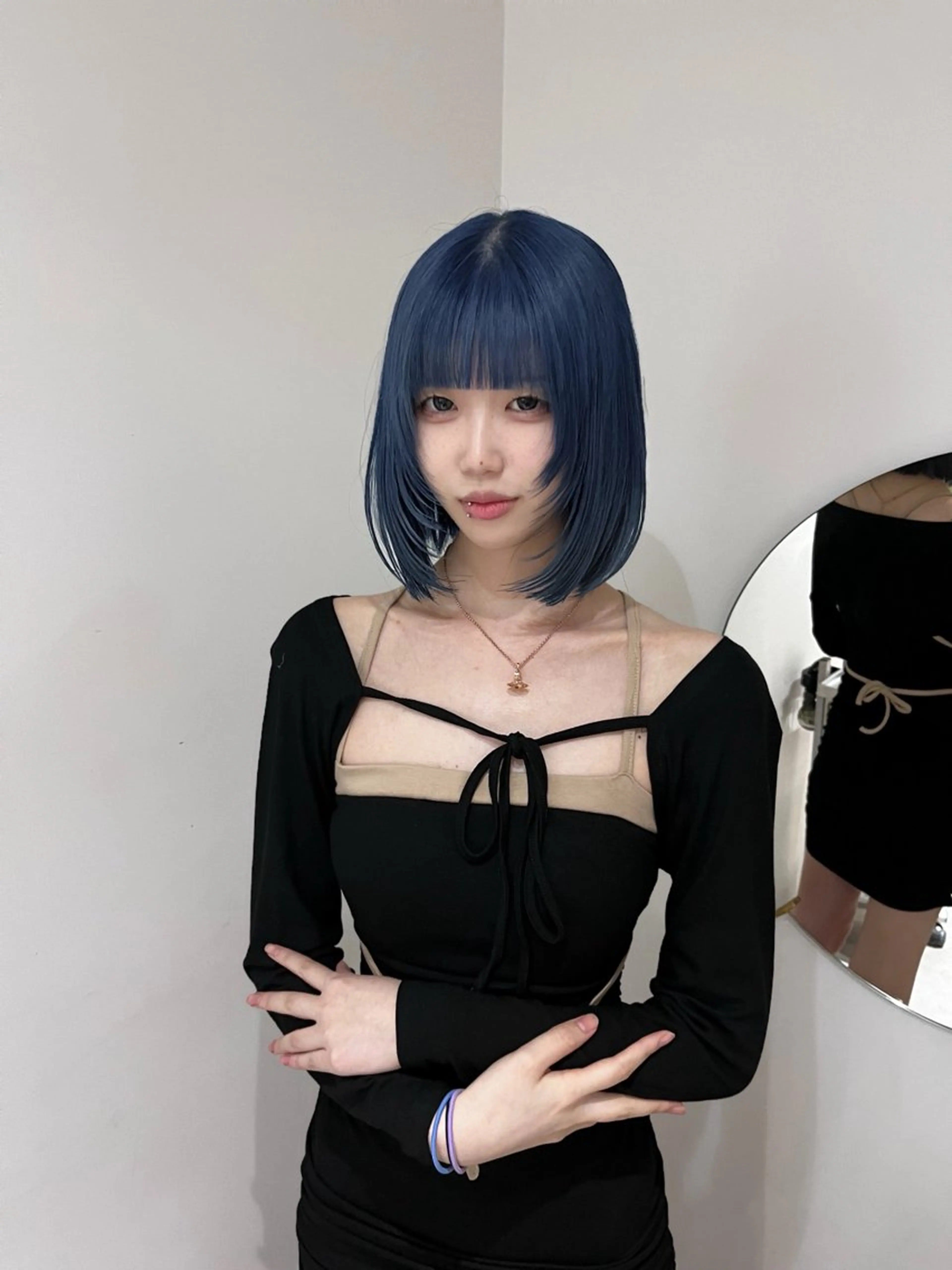 ミディアム カラー ブリーチ ケアブリーチ ハイトーンカラー ヘアカラー トリートメント TOTA 唯一無二カラーのヘアスタイル