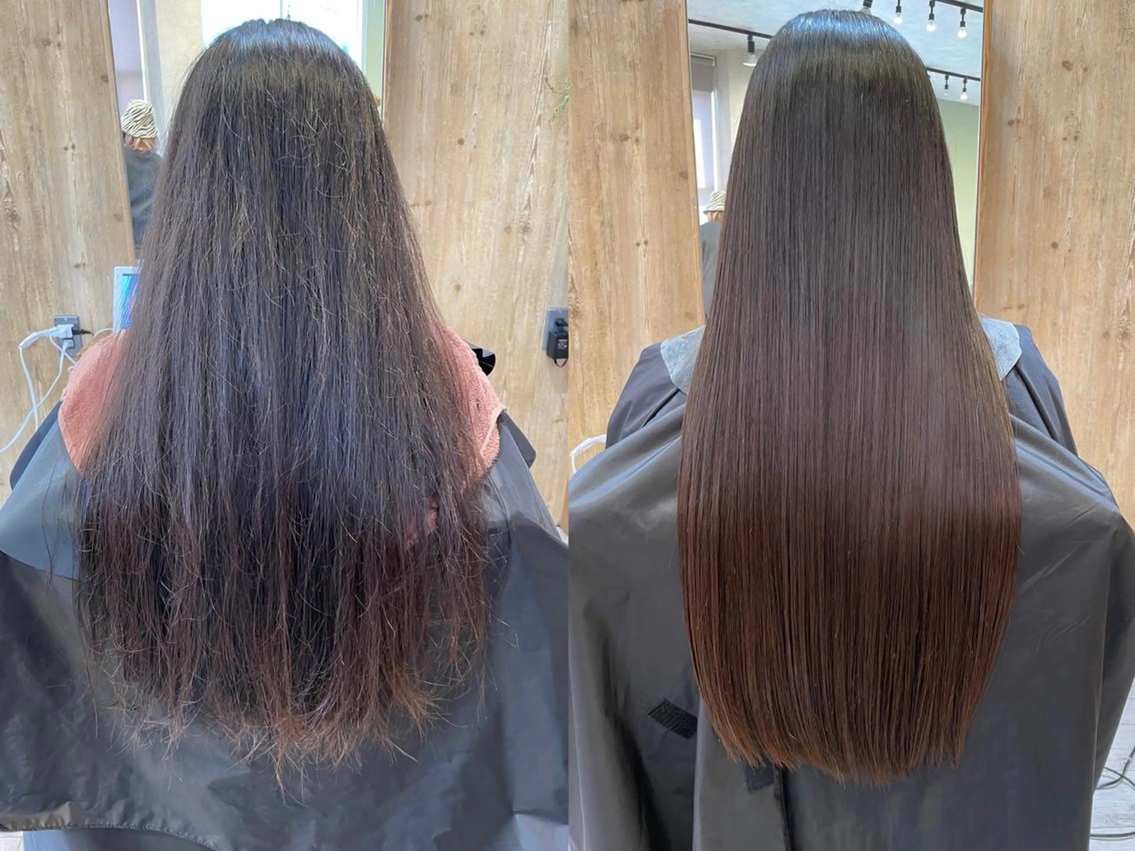 ロング 縮毛矯正/髪質改善 主税巧一のヘアスタイル