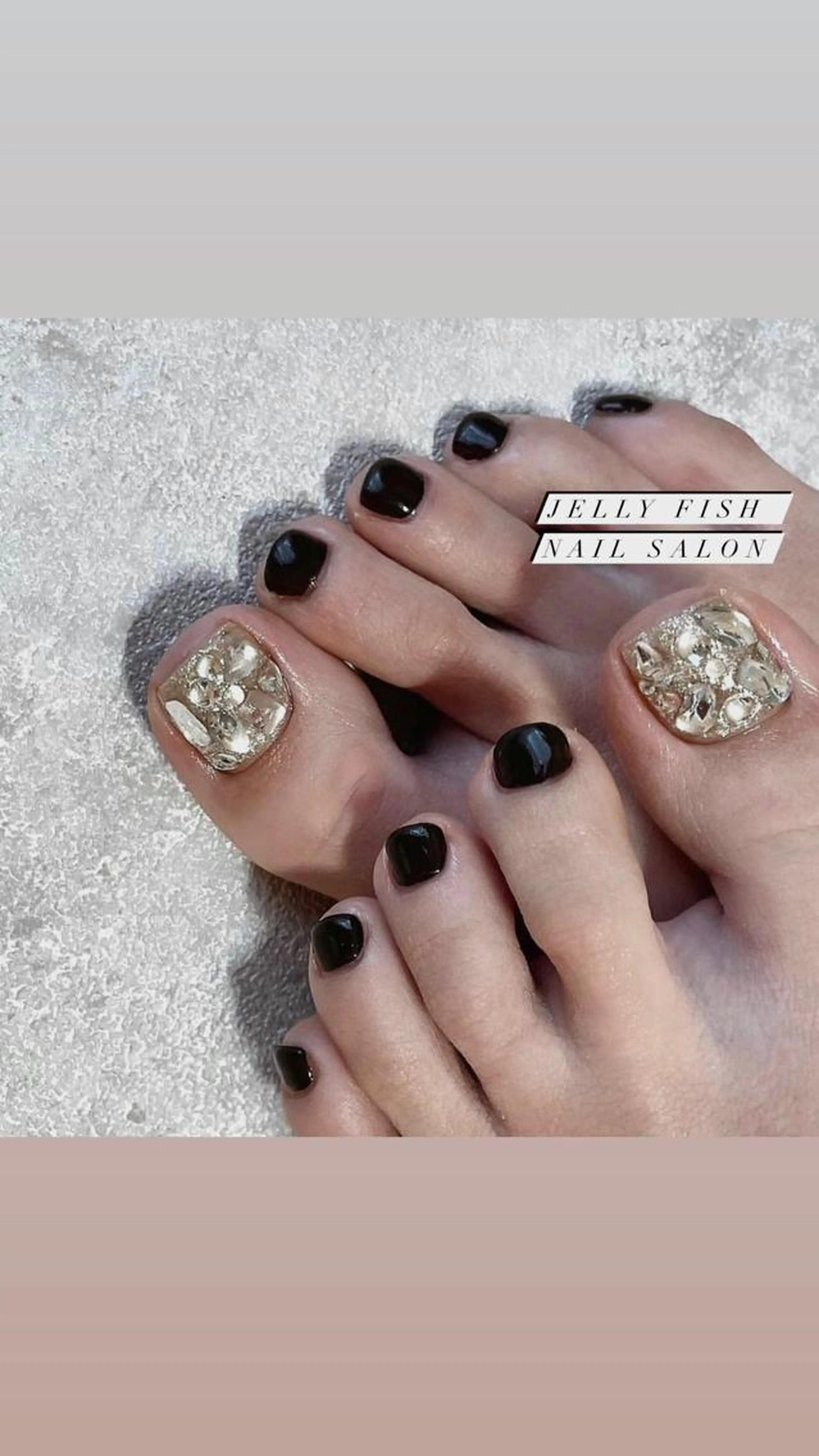 foot 2本埋め尽くしorフレンチの写真