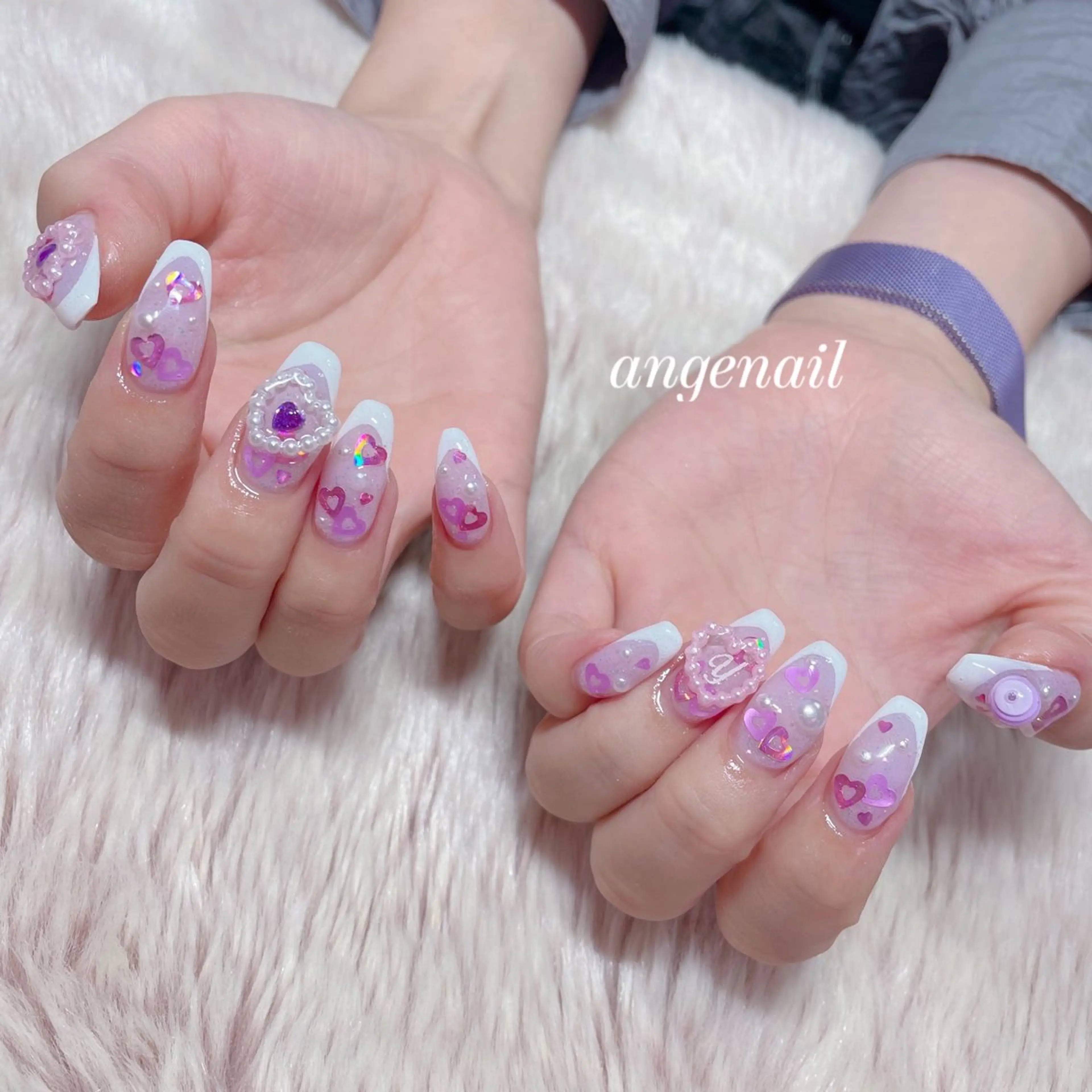 ネイル ハンドネイル オーナーネイリスト MAKIのネイルデザイン