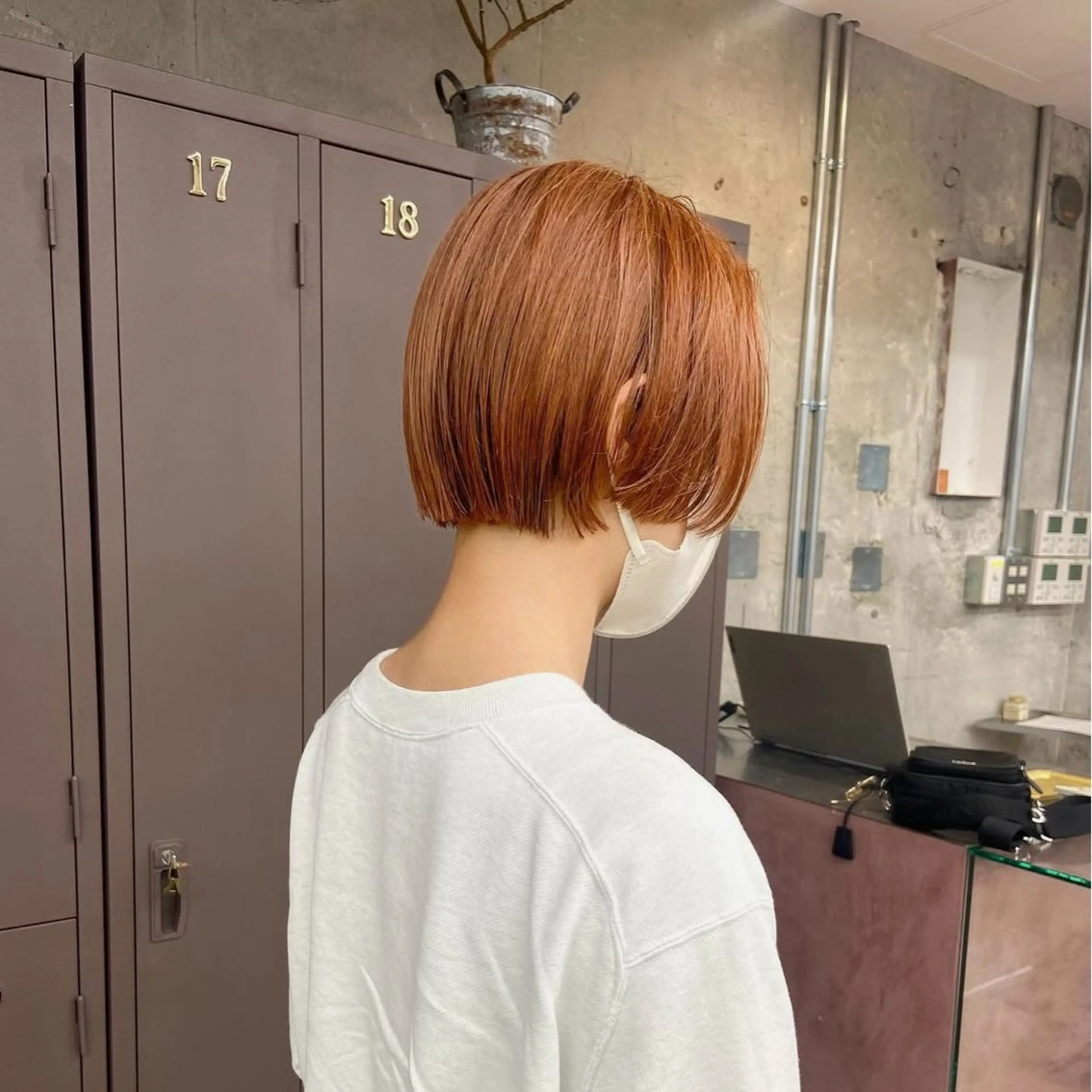 ショート ヘアカラー 宮崎 わか菜/透明感カラーのヘアスタイル