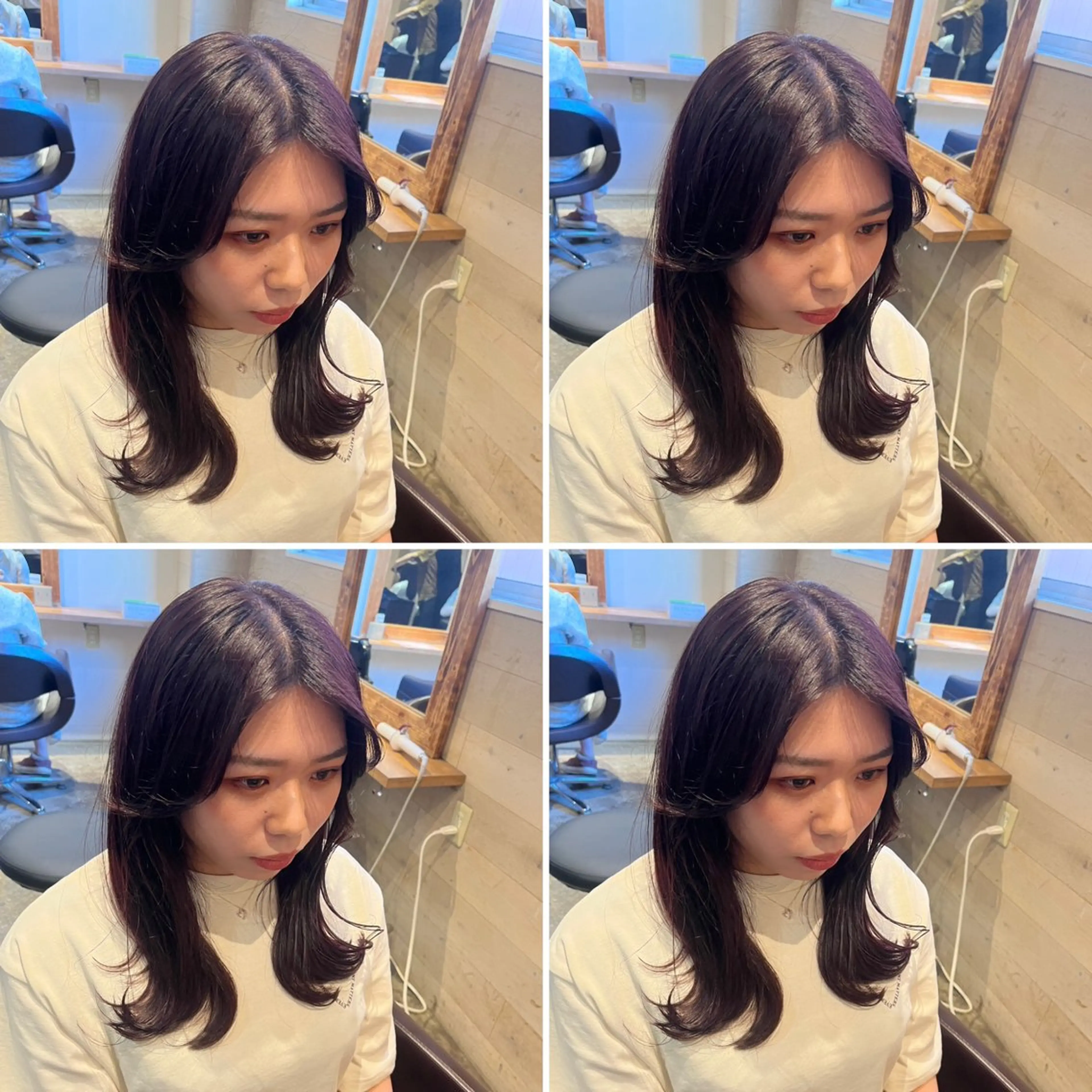 セミロング カラー カット ヘアカラー トリートメント ヘアセット 👑メンズパーマ特化 店長望月謙二郎👑のヘアスタイル