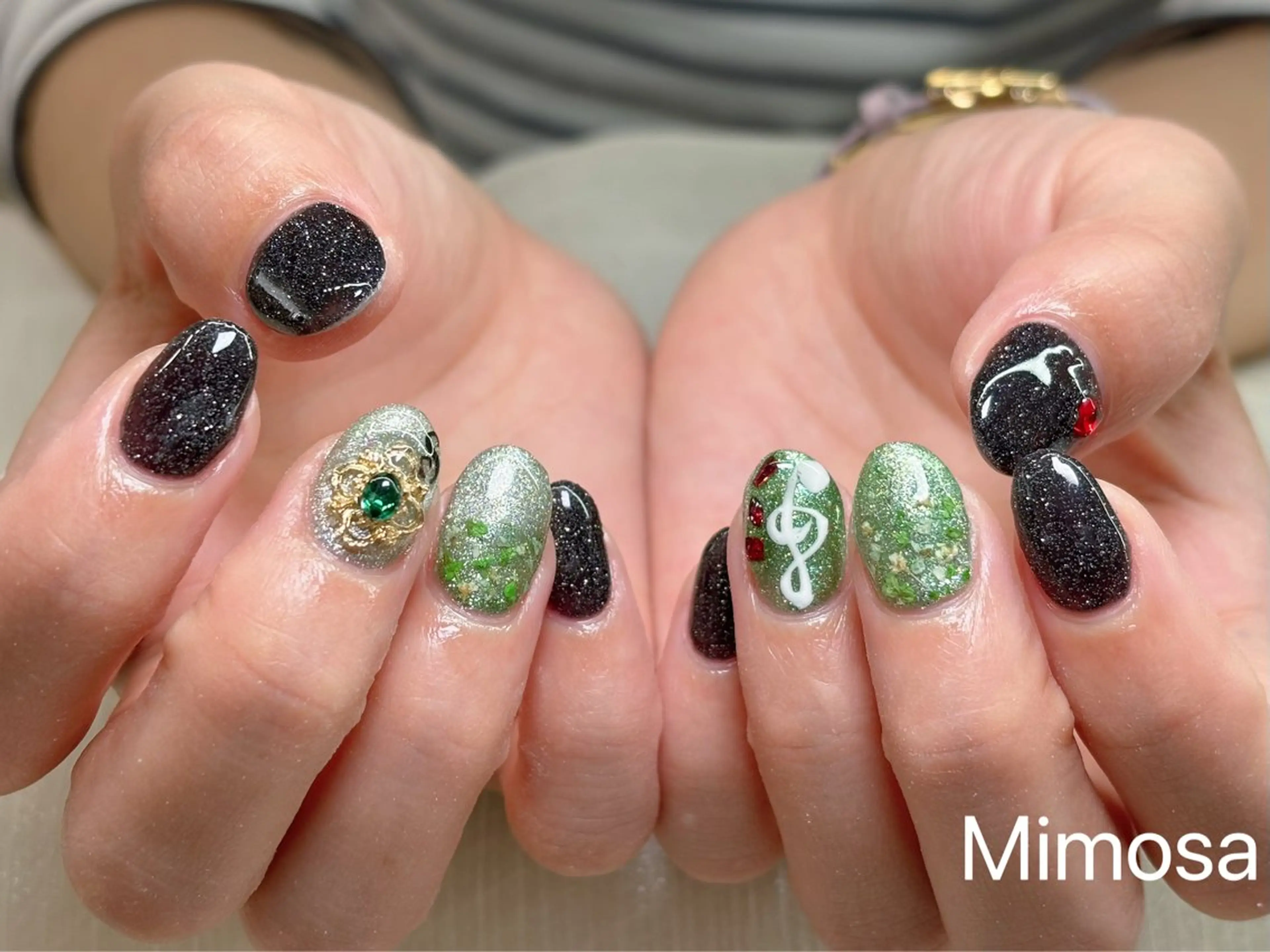 ネイル ハンドネイル 🫧Mimosa 吉祥寺のネイルデザイン