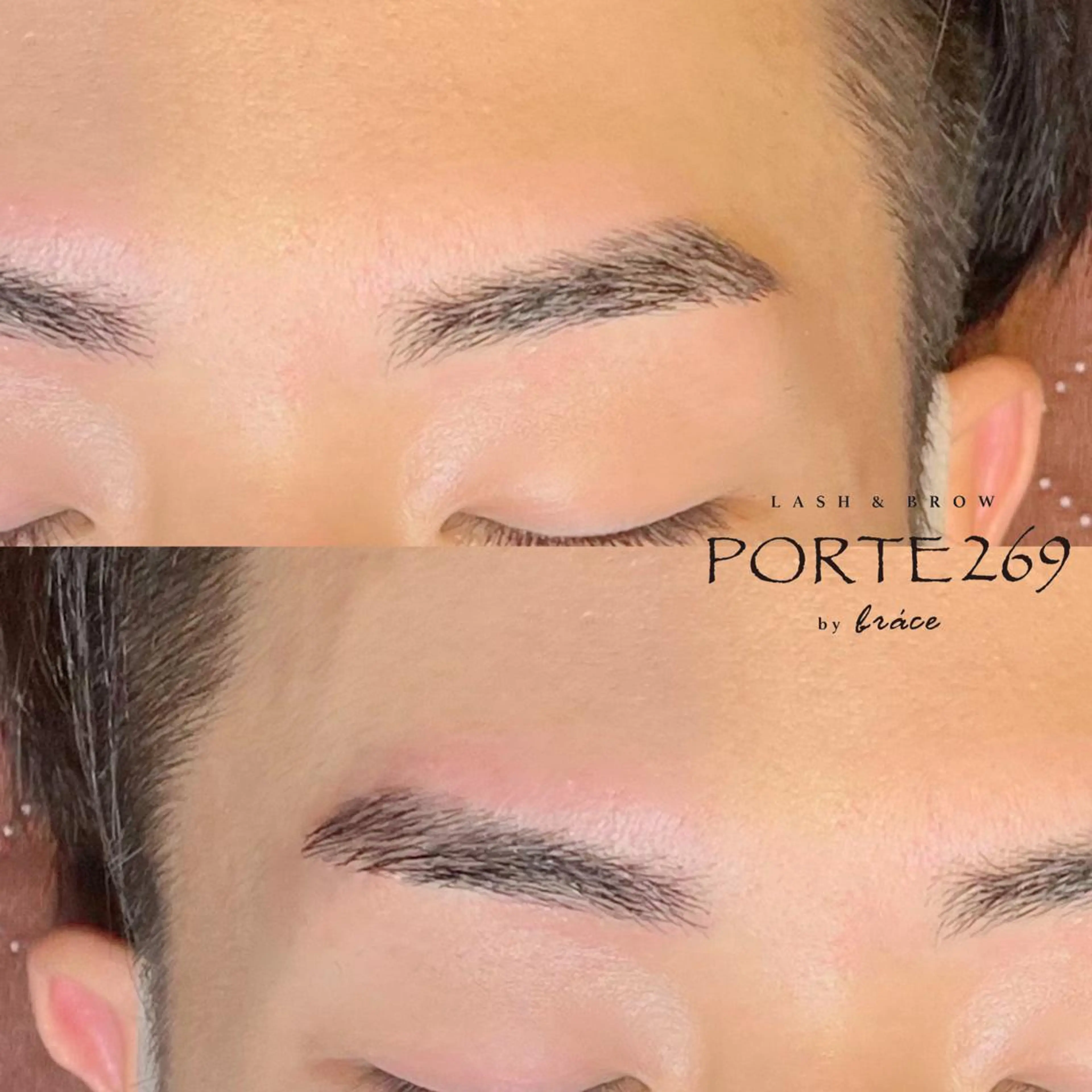 メンズ アイブロウ Lash&brow PORTE269布施店所属・brace 竹田愛海のエステ・リラクイメージ