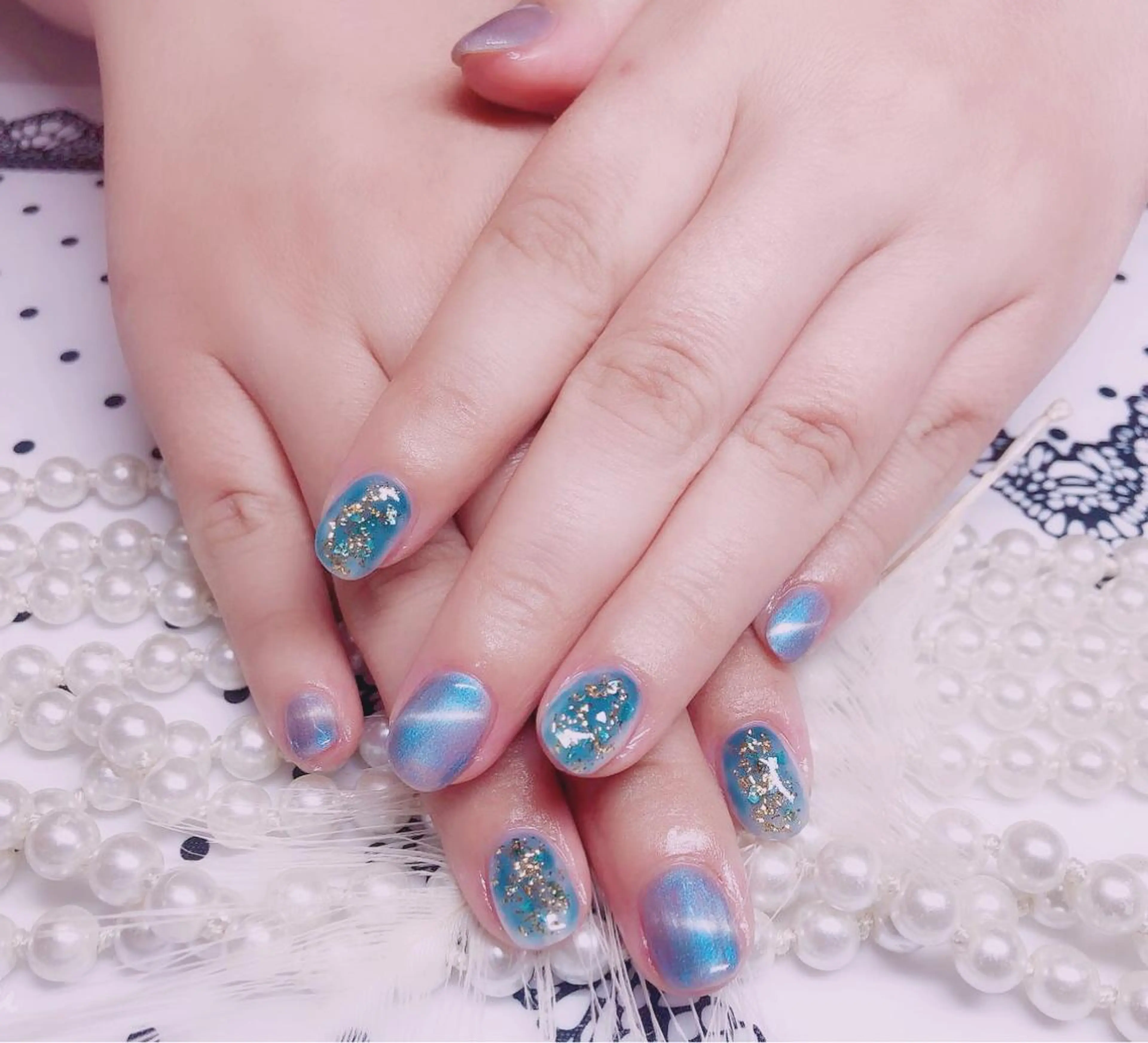 ネイル ハンドネイル マジックミラー所属・マジック ミラーのネイルデザイン