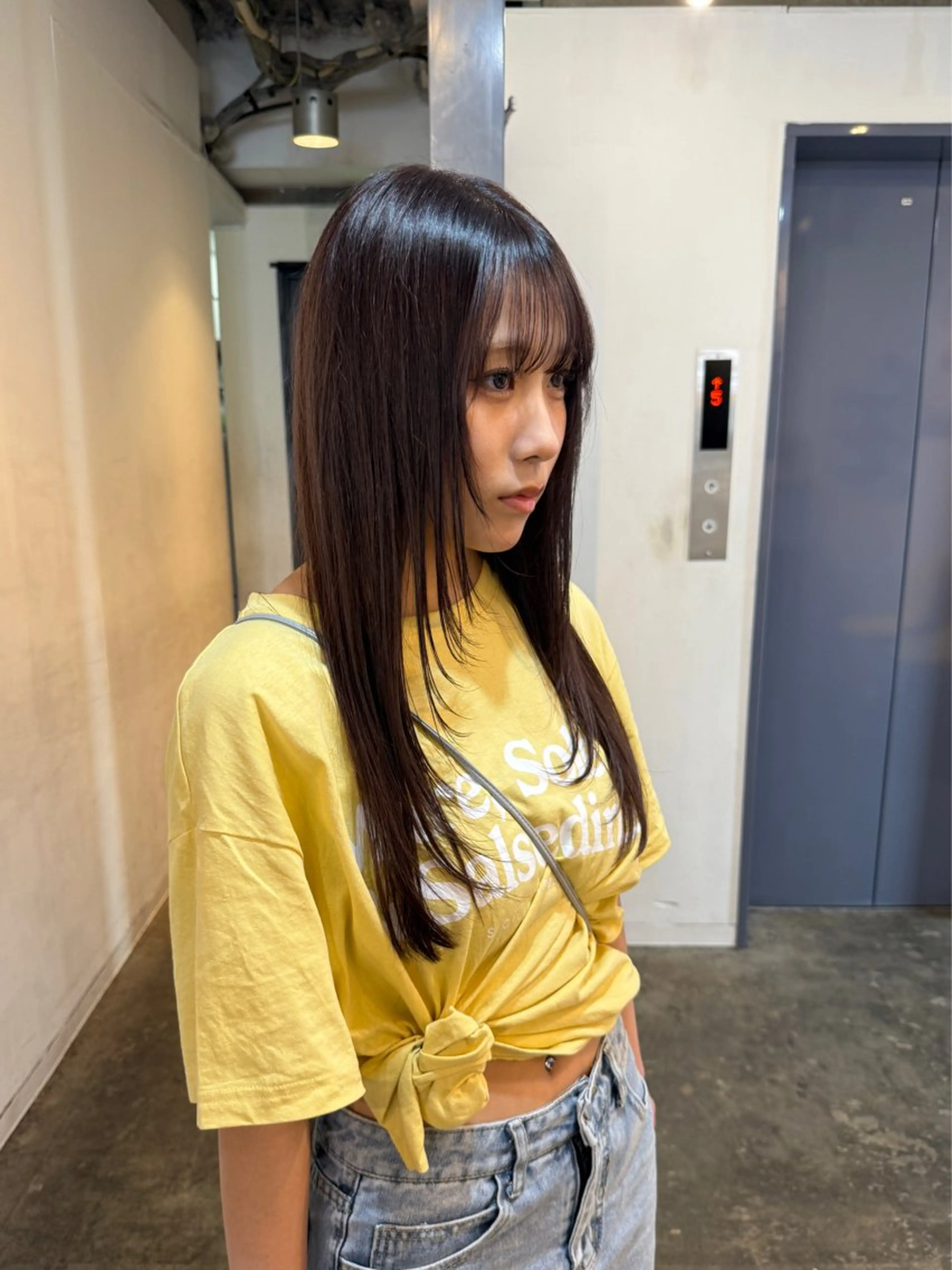 ロング カット ヘアカラー トリートメント 縮毛矯正/レイヤー カット⭐️SHOTAのヘアスタイル