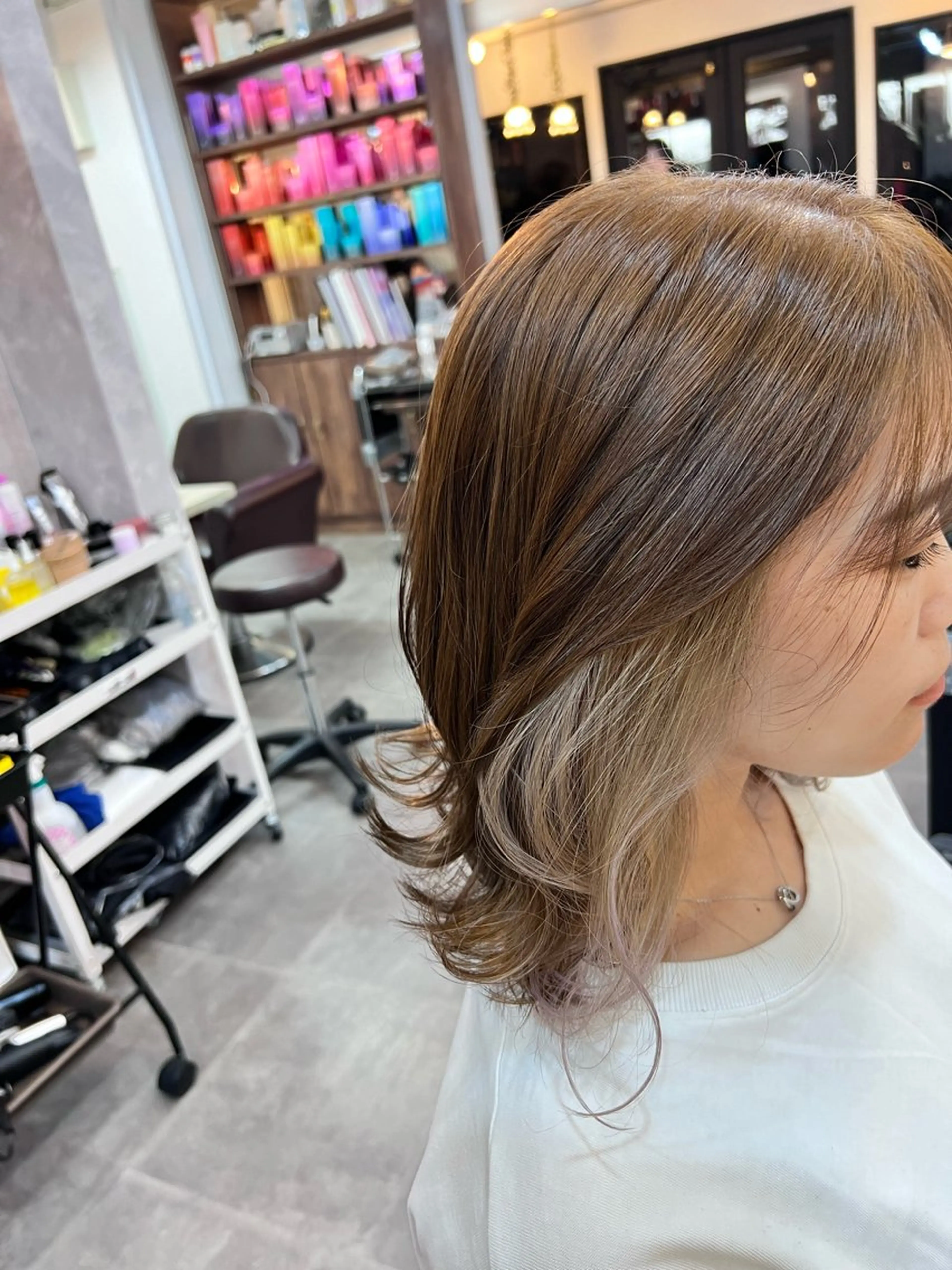 ミディアム Richell所属・Richell🎀 🖤yuuのヘアスタイル