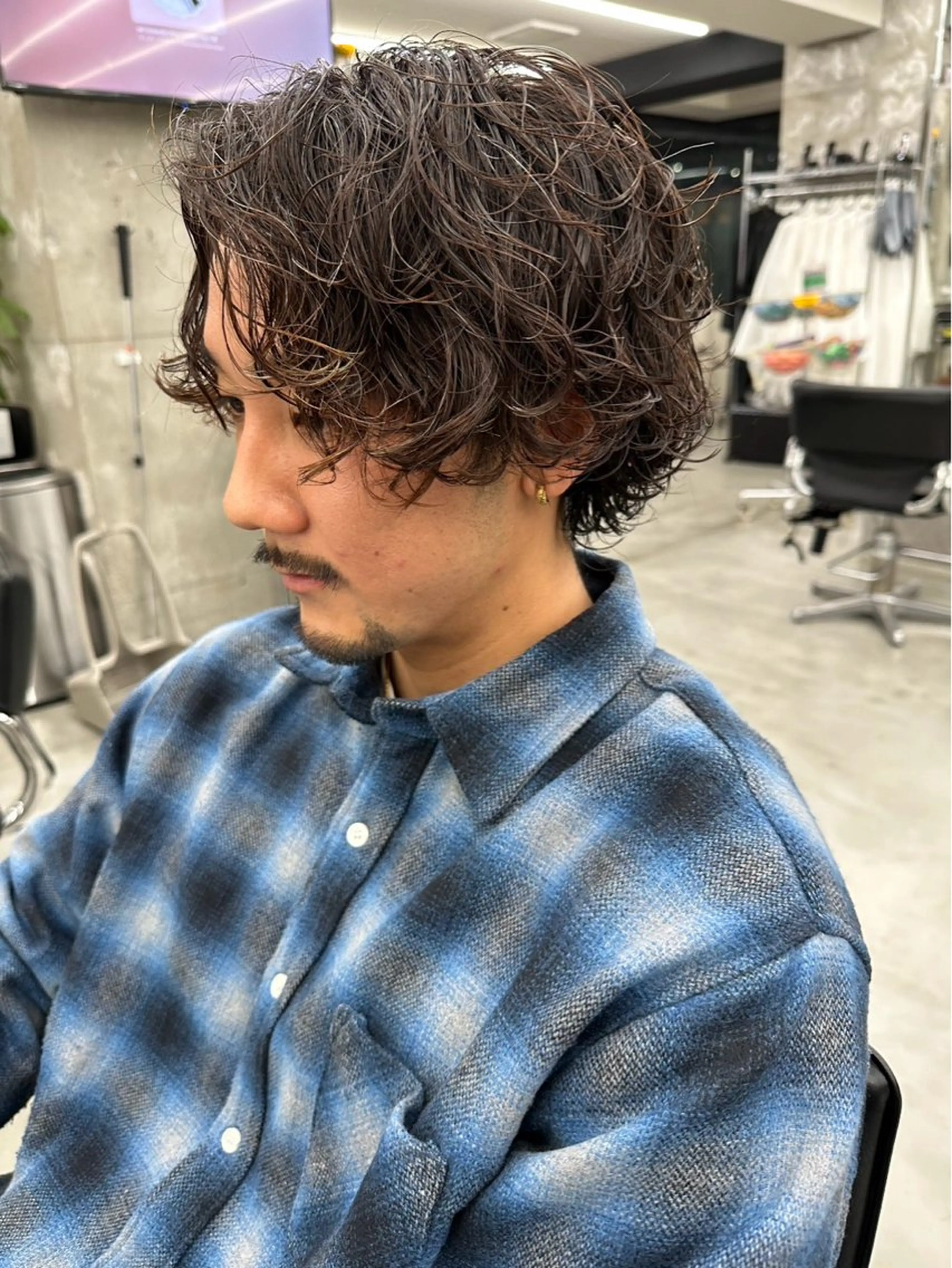 ✨カット+シャドウパーマモデル✨ 10代〜20代限定メニュー!の写真