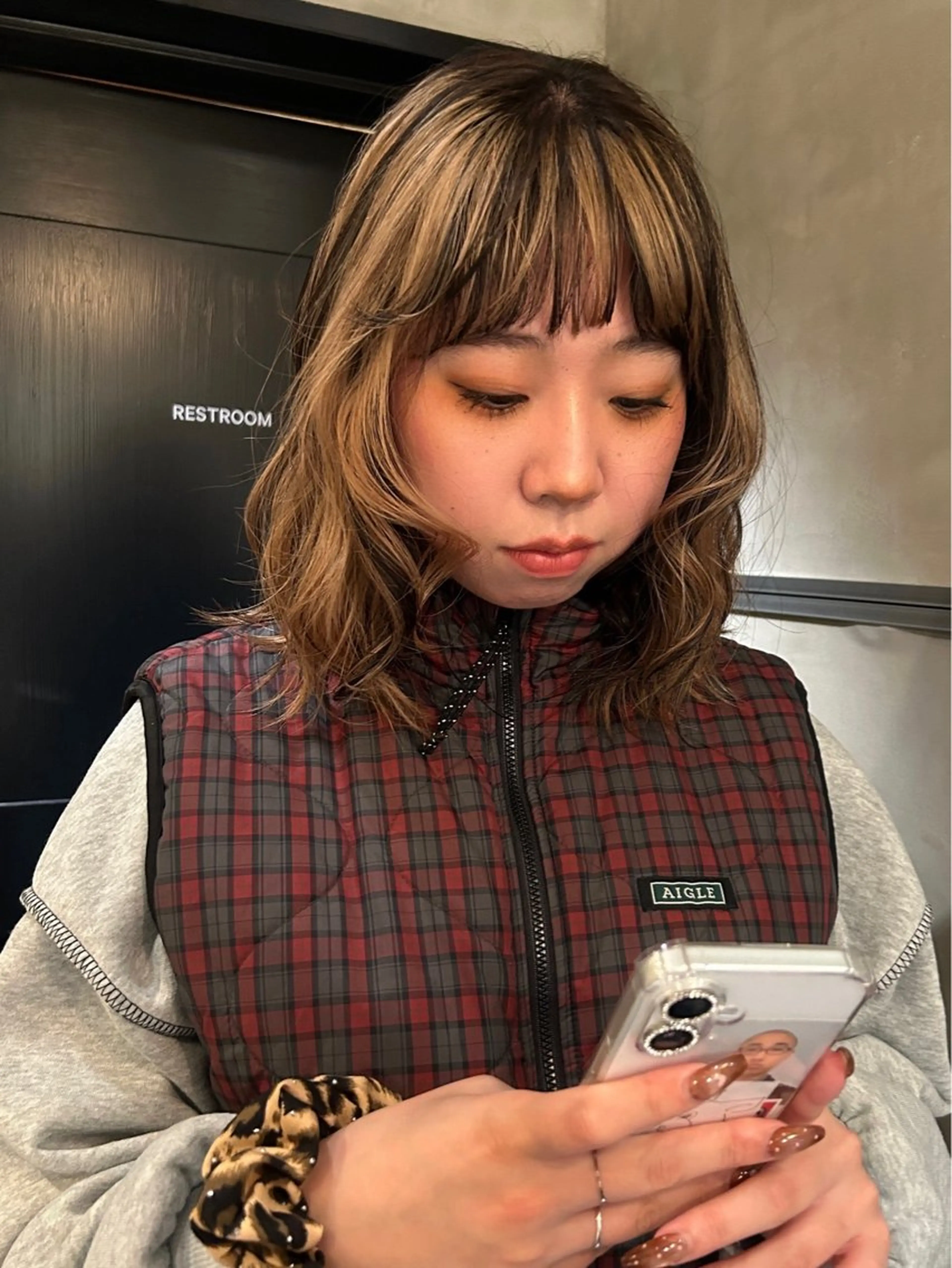 セミロング カラー ブロンド ヘアカラー トリートメント デザイン/アレンジ ❤︎イシイレイのヘアスタイル