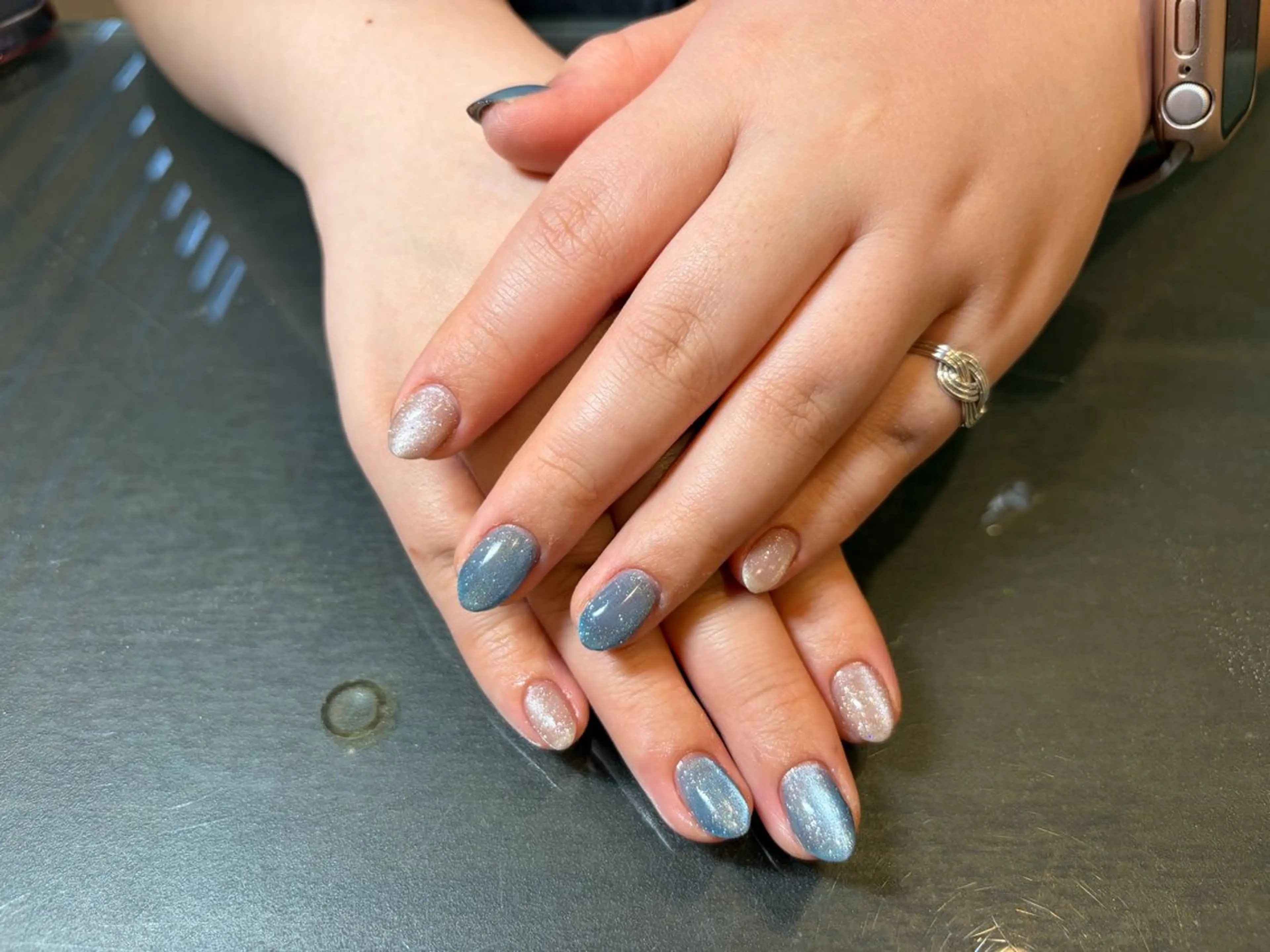 ⭐️2回分⭐️オフなしハンドワンカラー(リピートビューティージェル使用)※３週後2回目のご来店必須の写真