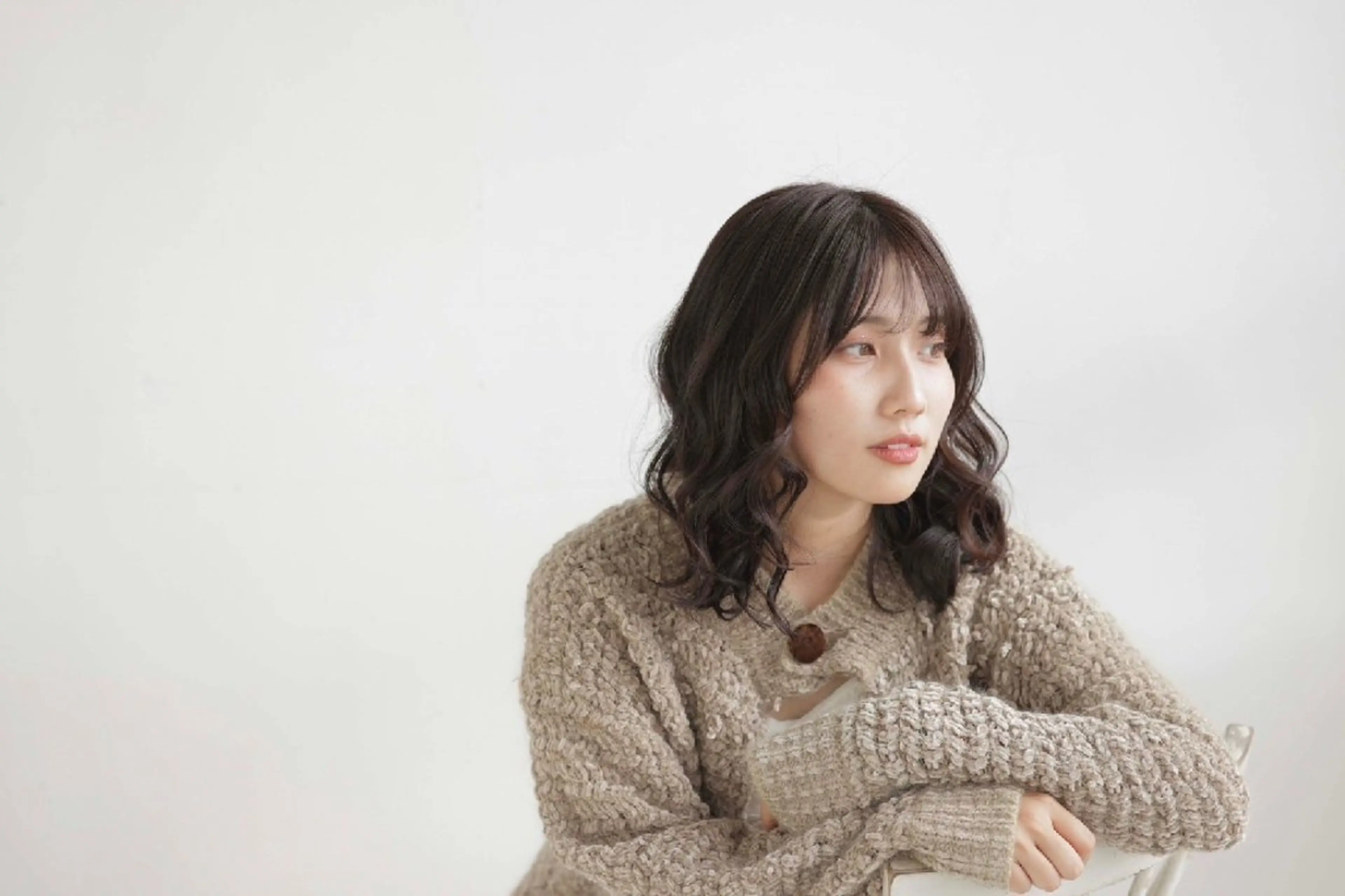 カラー 束感まつぱ🥑🤍 NATUKI🤍のマツエク・マツパデザイン