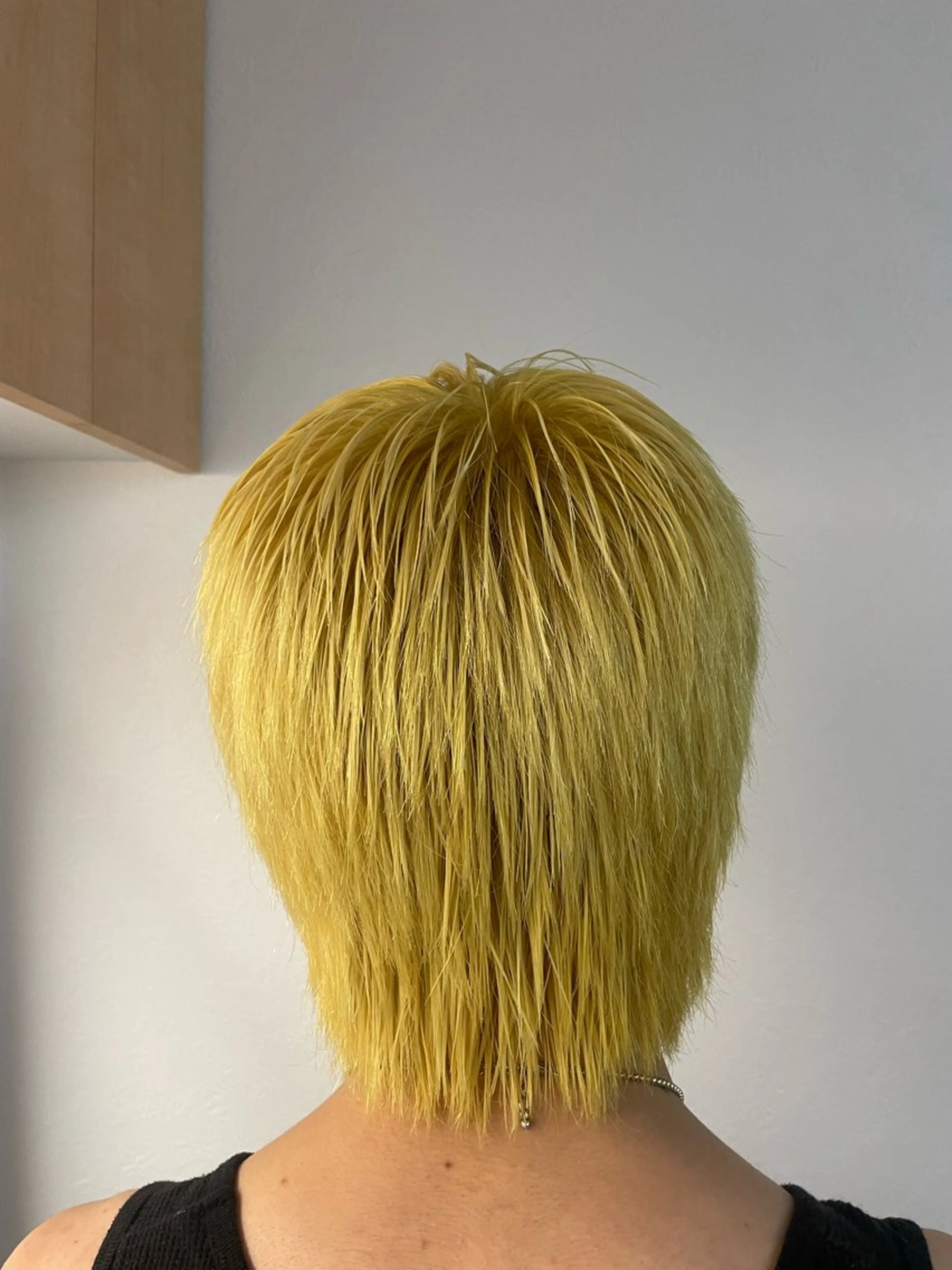 ショート カラー ヘアカラー 水野谷愛/ボブ/ レイヤー/暖色カラーのヘアスタイル