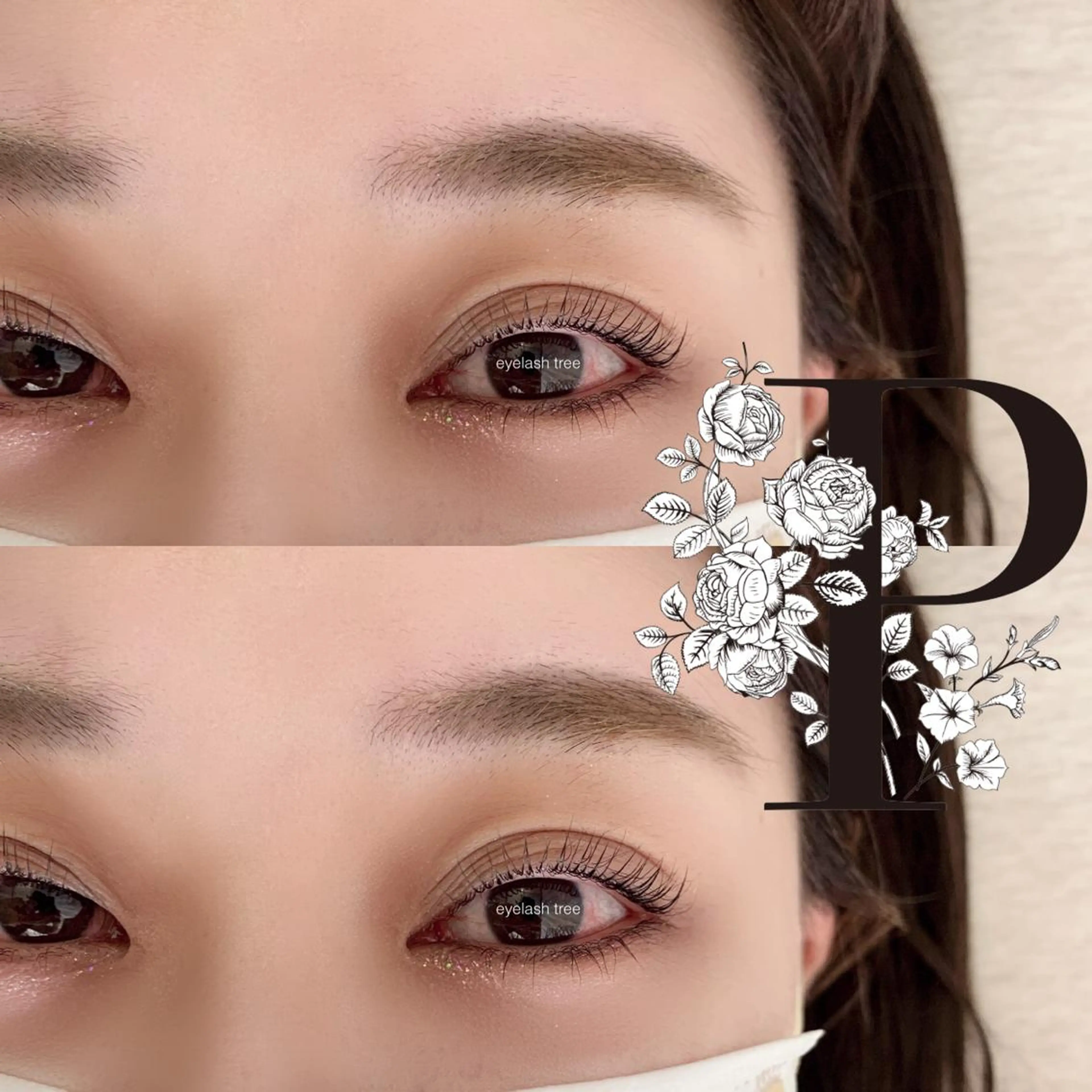 マツエク・マツパ パリジェンヌラッシュリフト keiko yのマツエク・マツパデザイン