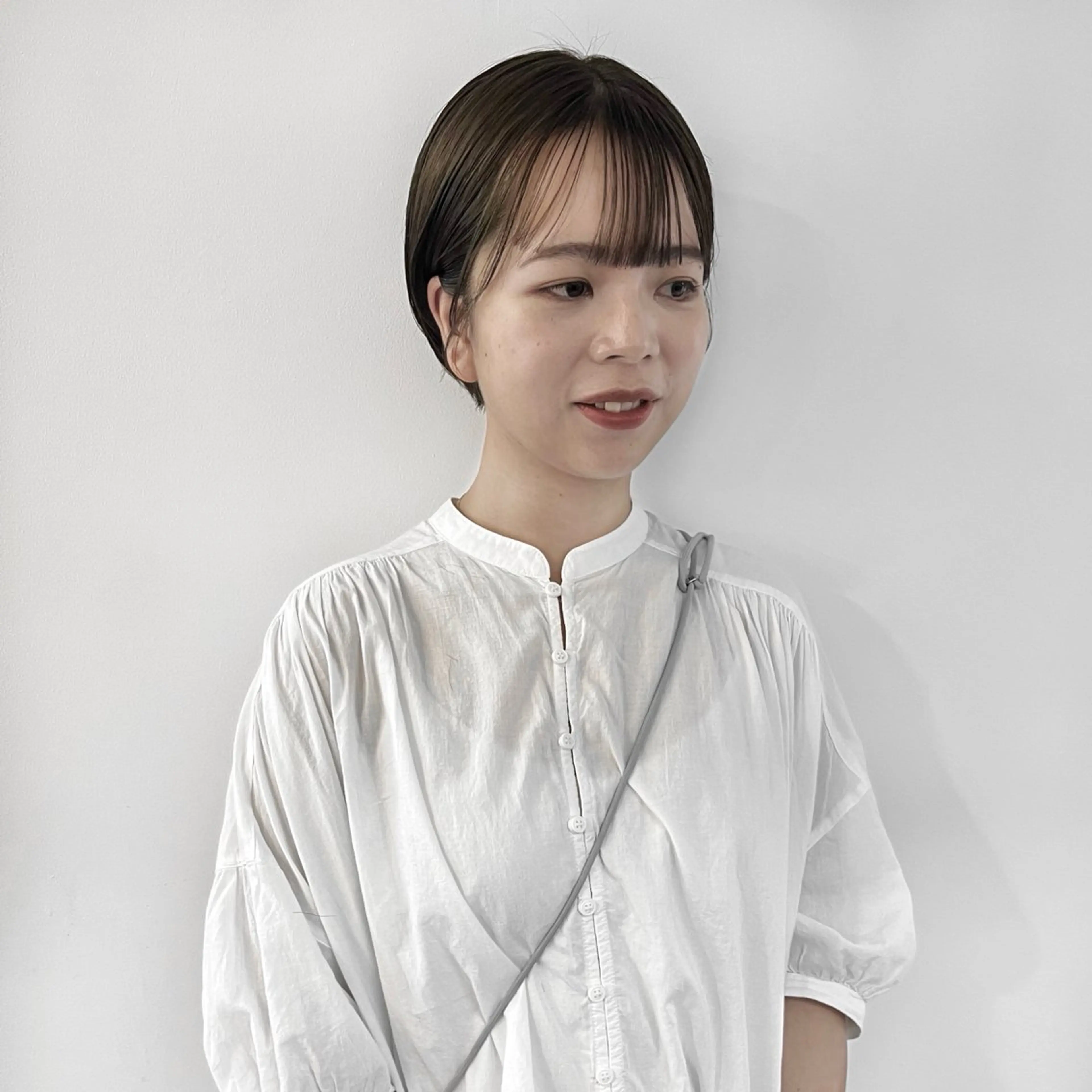 ショート ショートヘア 小山夕稀/ニュアンス パーマ/新城のヘアスタイル