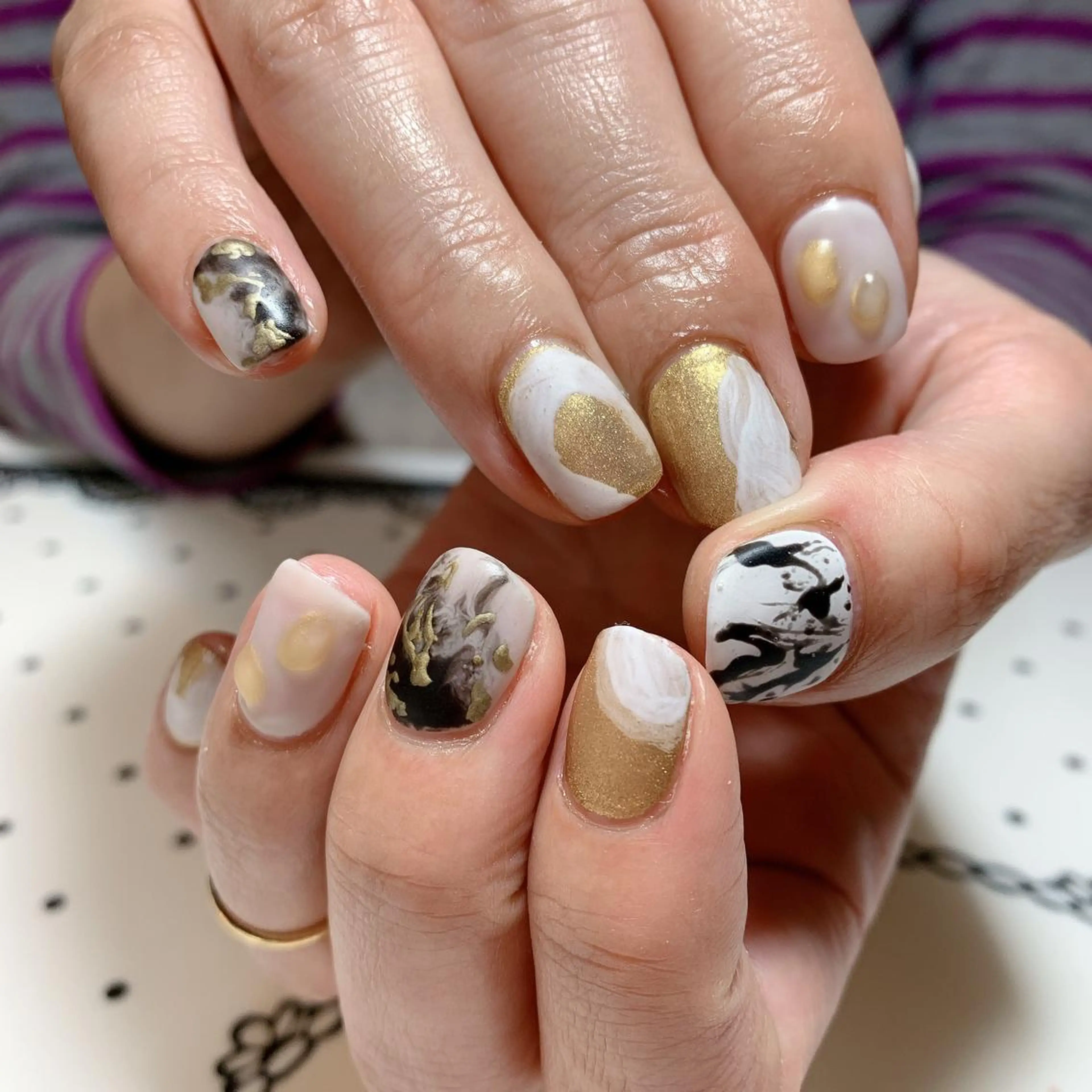 ネイル ハンドネイル 田澤 真理子のネイルデザイン