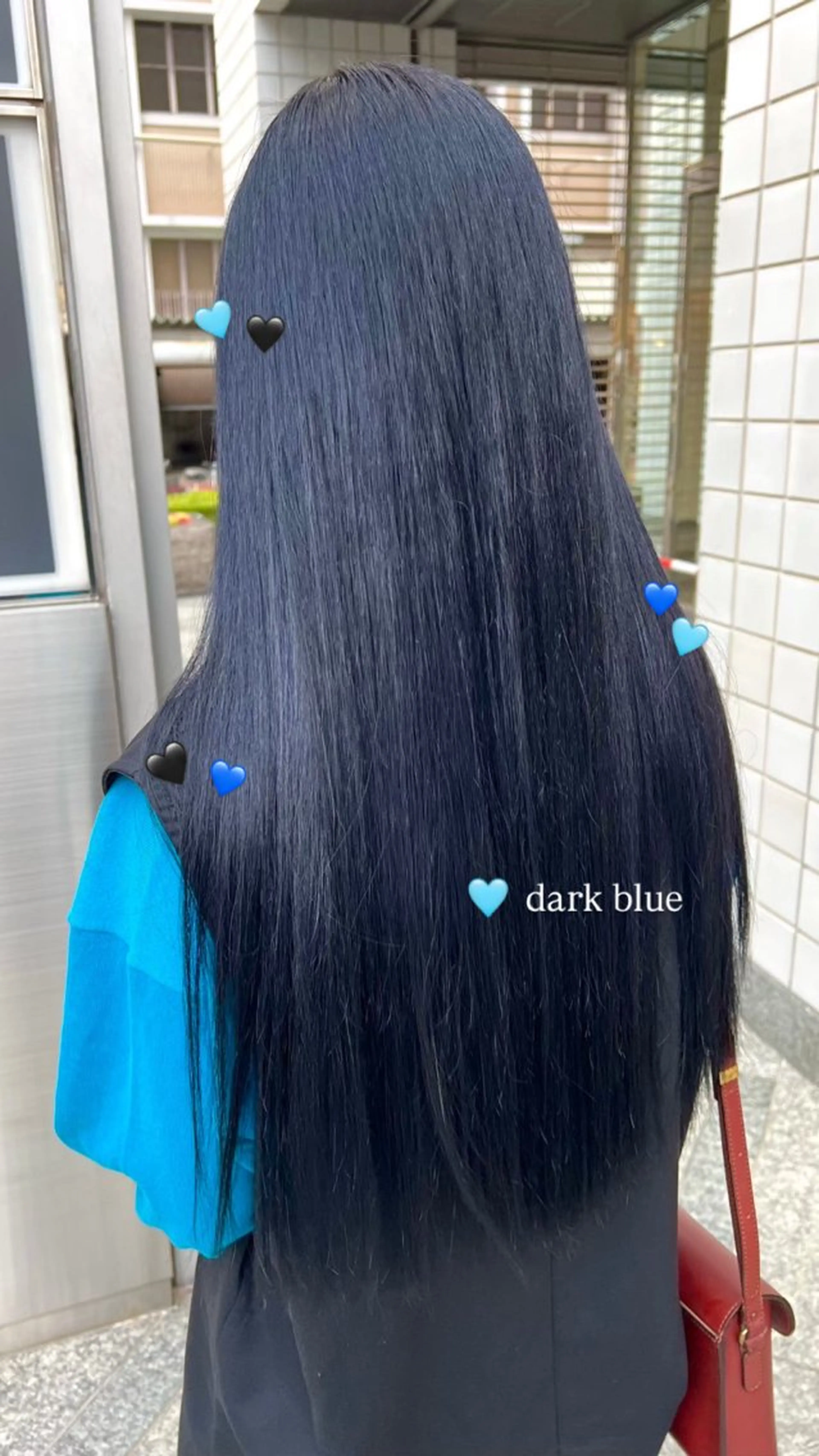 ロング カラー Parve Mix 森 美遥🇰🇷🩶のヘアスタイル