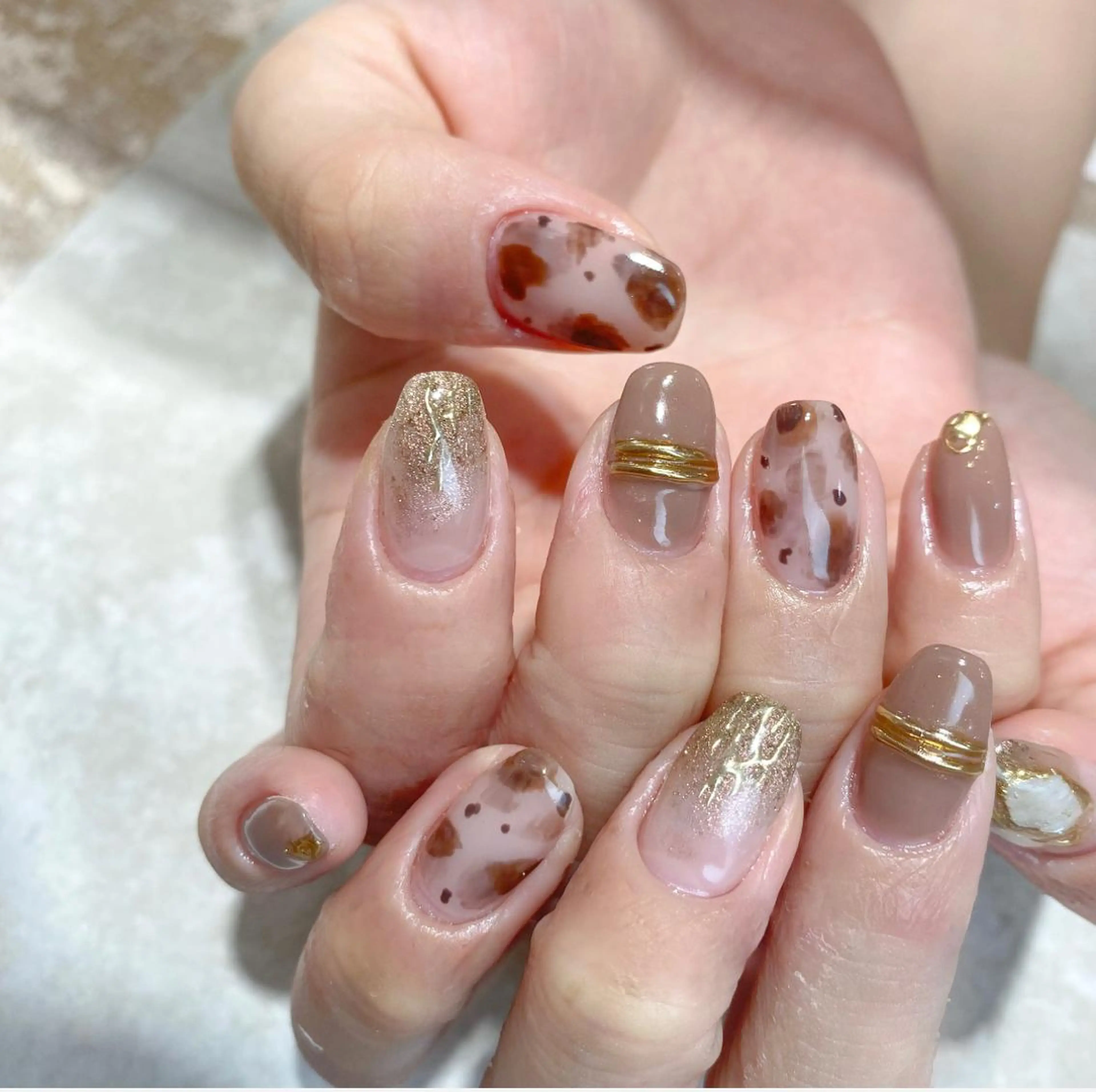 ネイル ハンドネイル タカハシ ☆パラジェルのネイルデザイン