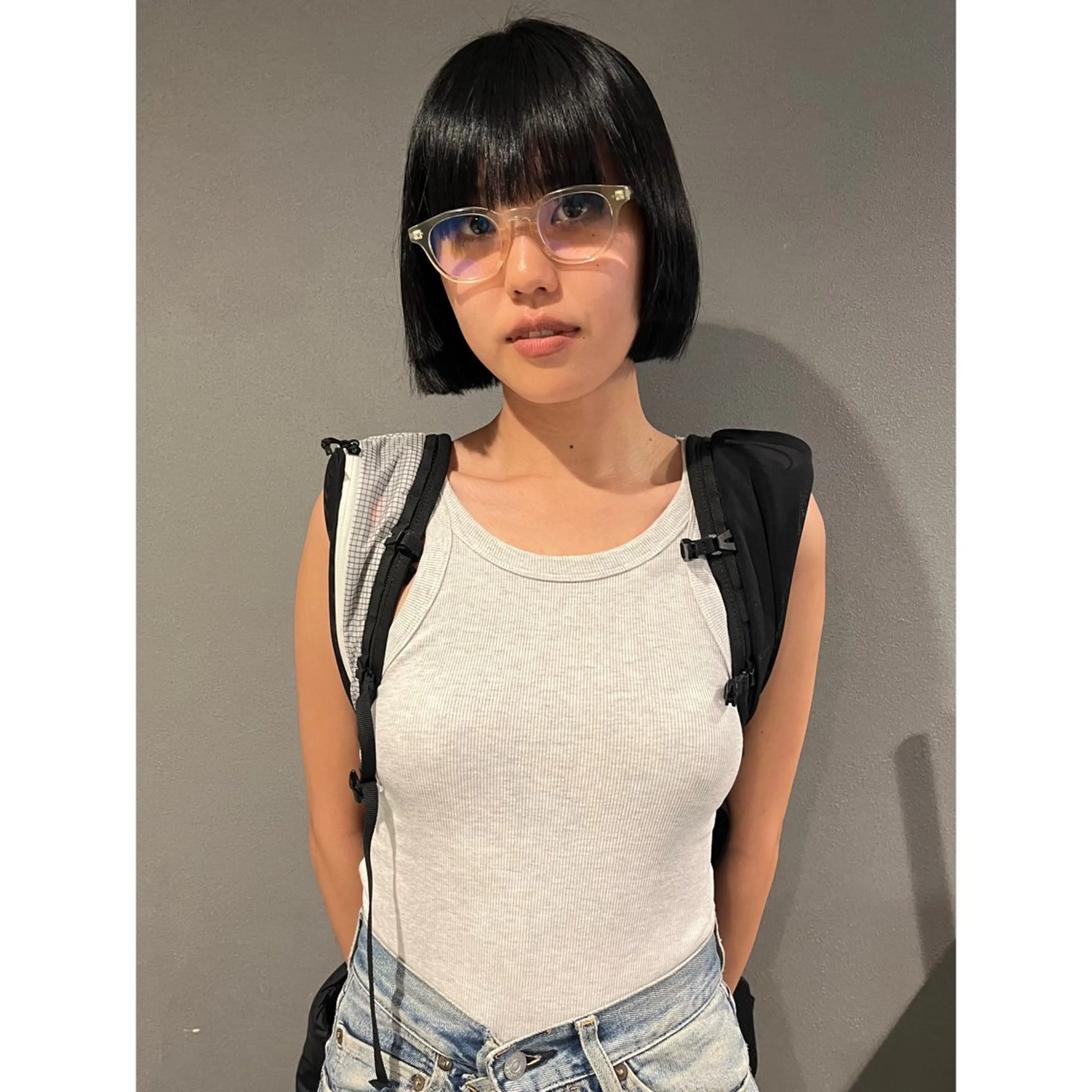 縮毛矯正＋極潤トリートメントの写真