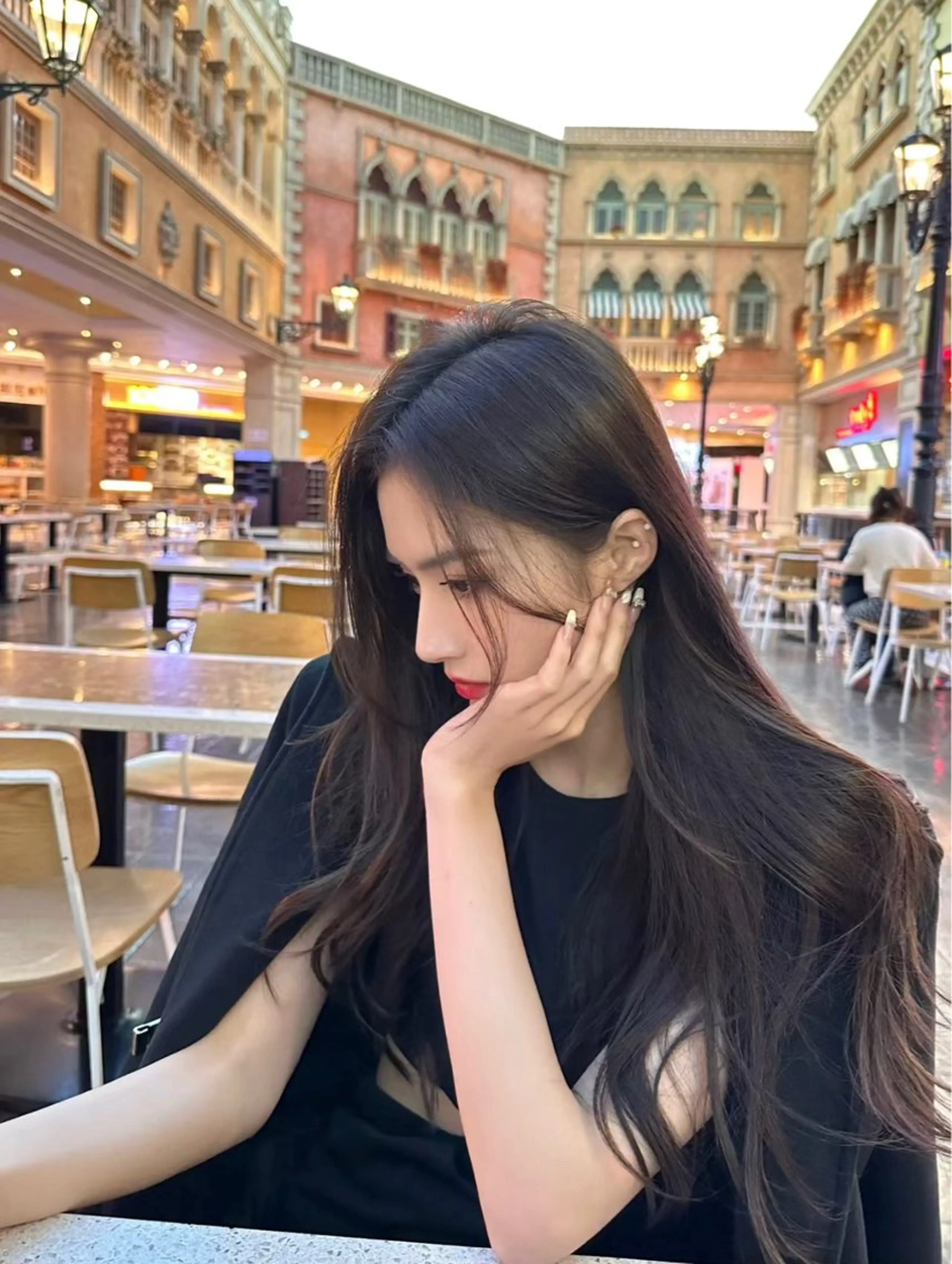 ロング カラー レイヤーカット ワンホンレイヤー ワンホンヘア ワンホンヘア ケラチン/Kaitoのヘアスタイル