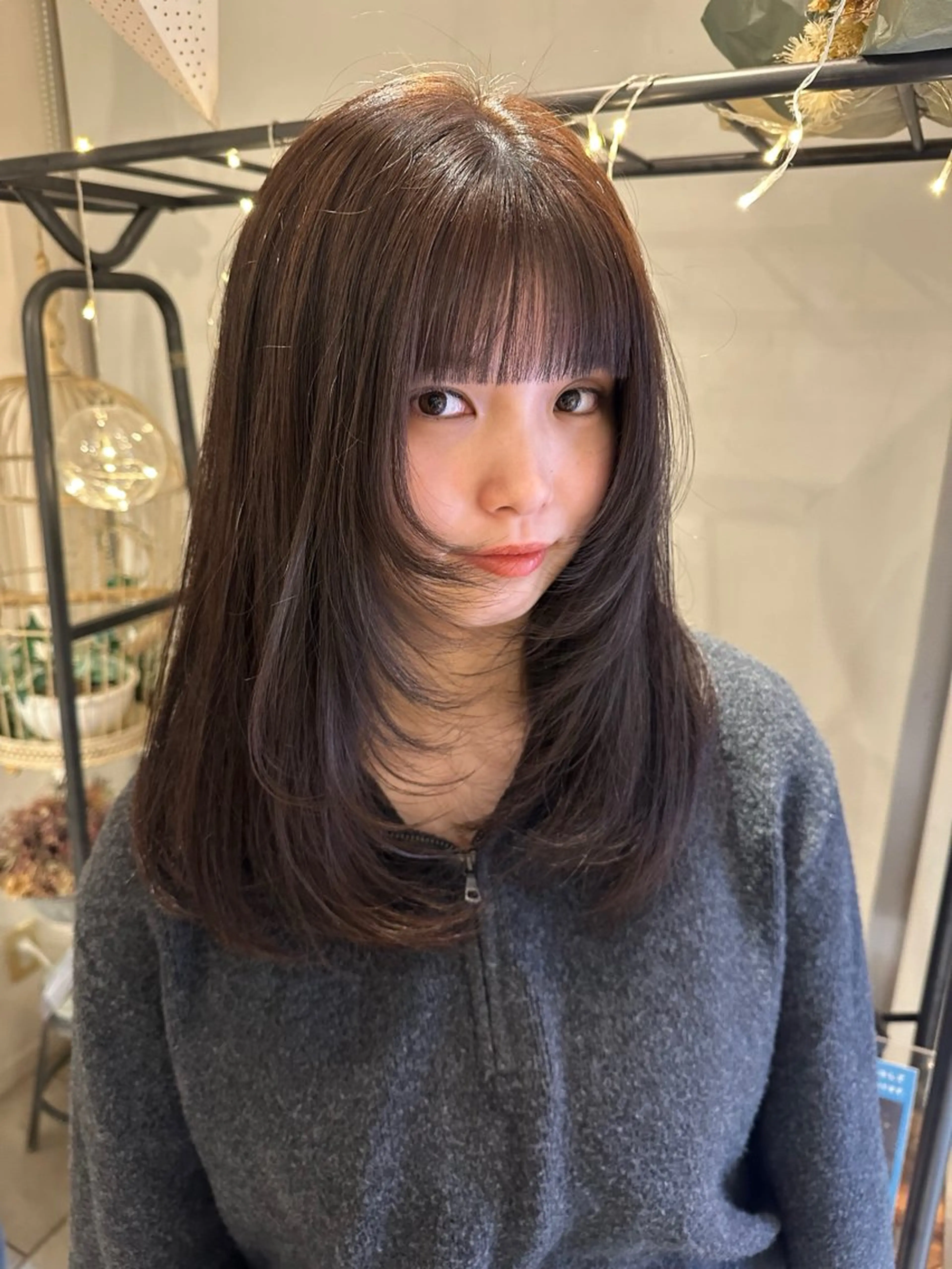 ロング レイヤー/暖色/ 髪質改善/永礼芳果のヘアスタイル