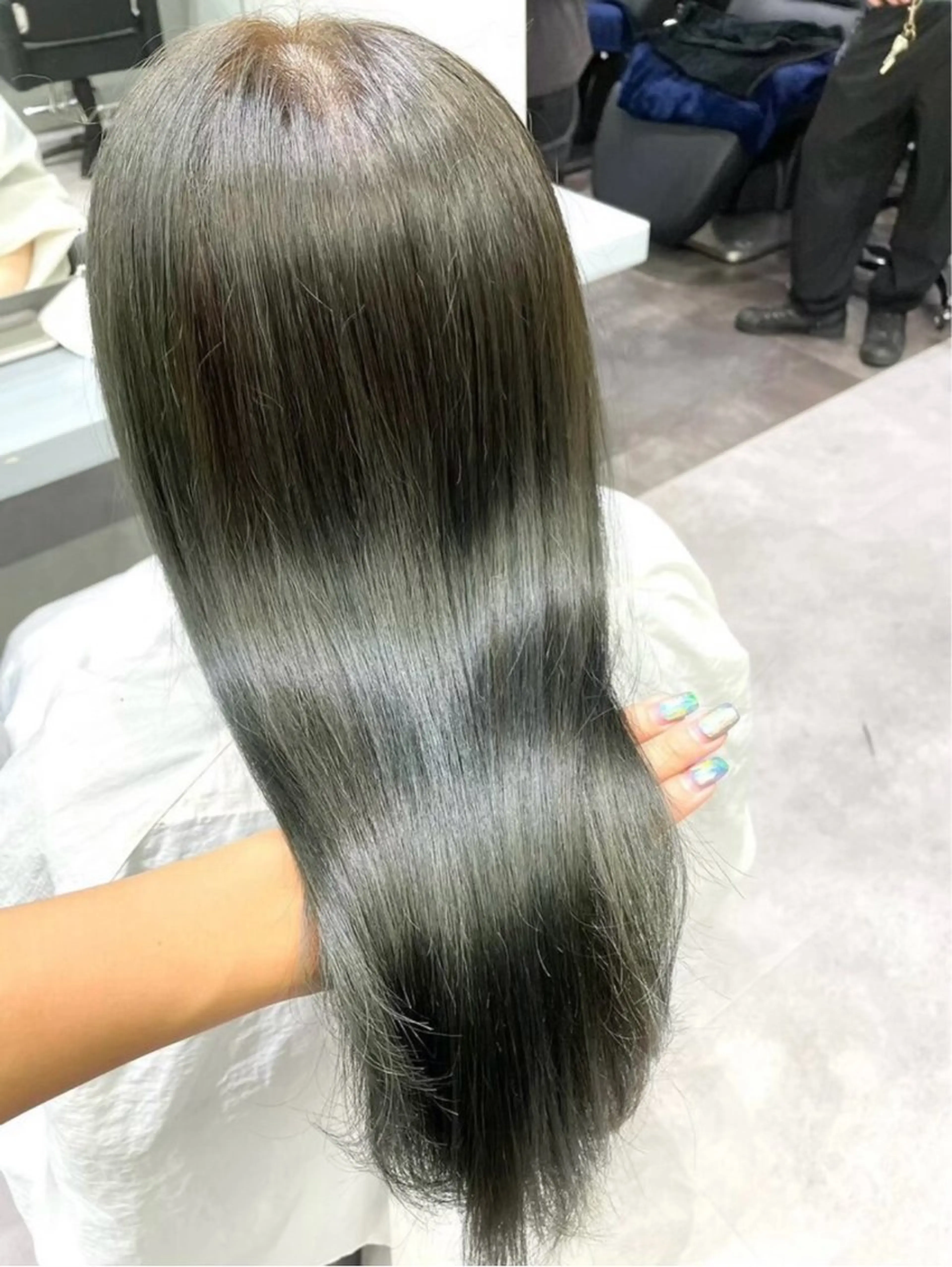 ロング カラー トリートメント ヘアカラー loa所属・mei/中目黒/ アイドル風/ガーリーのヘアスタイル