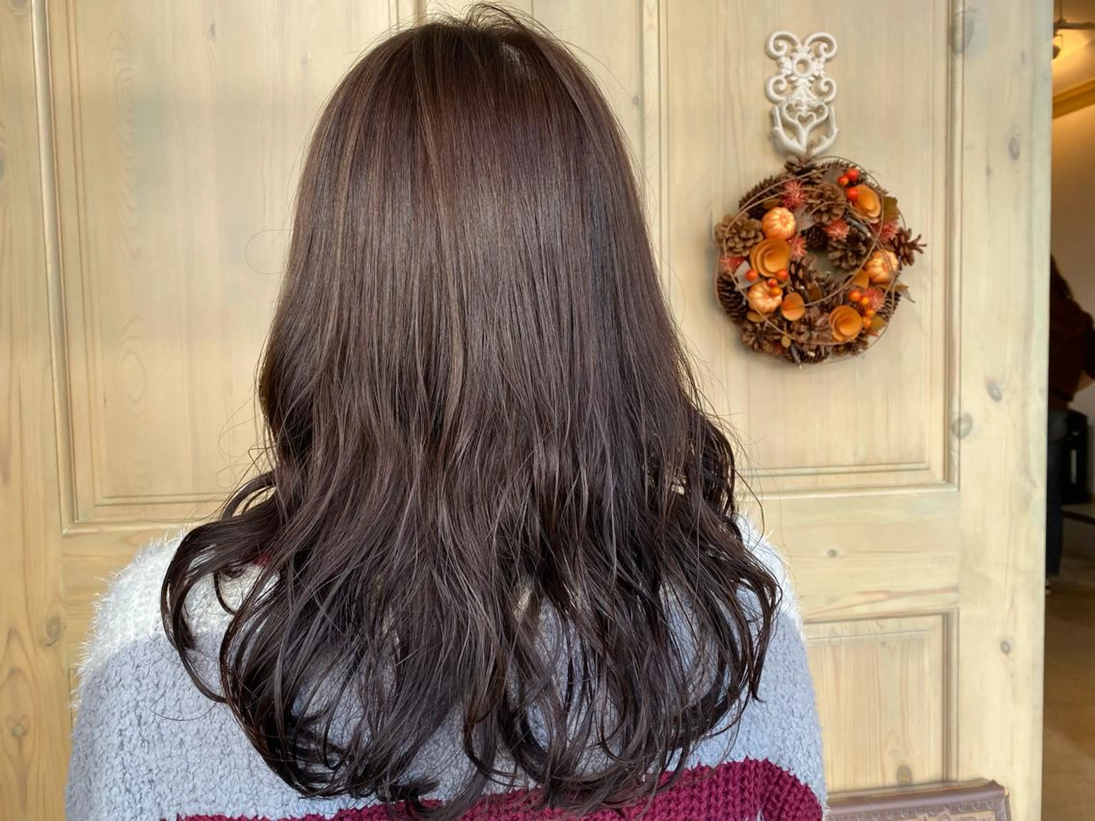 ロング パーマ tocolaso 柏所属・レイヤーカット/ 根本瑠実のヘアスタイル