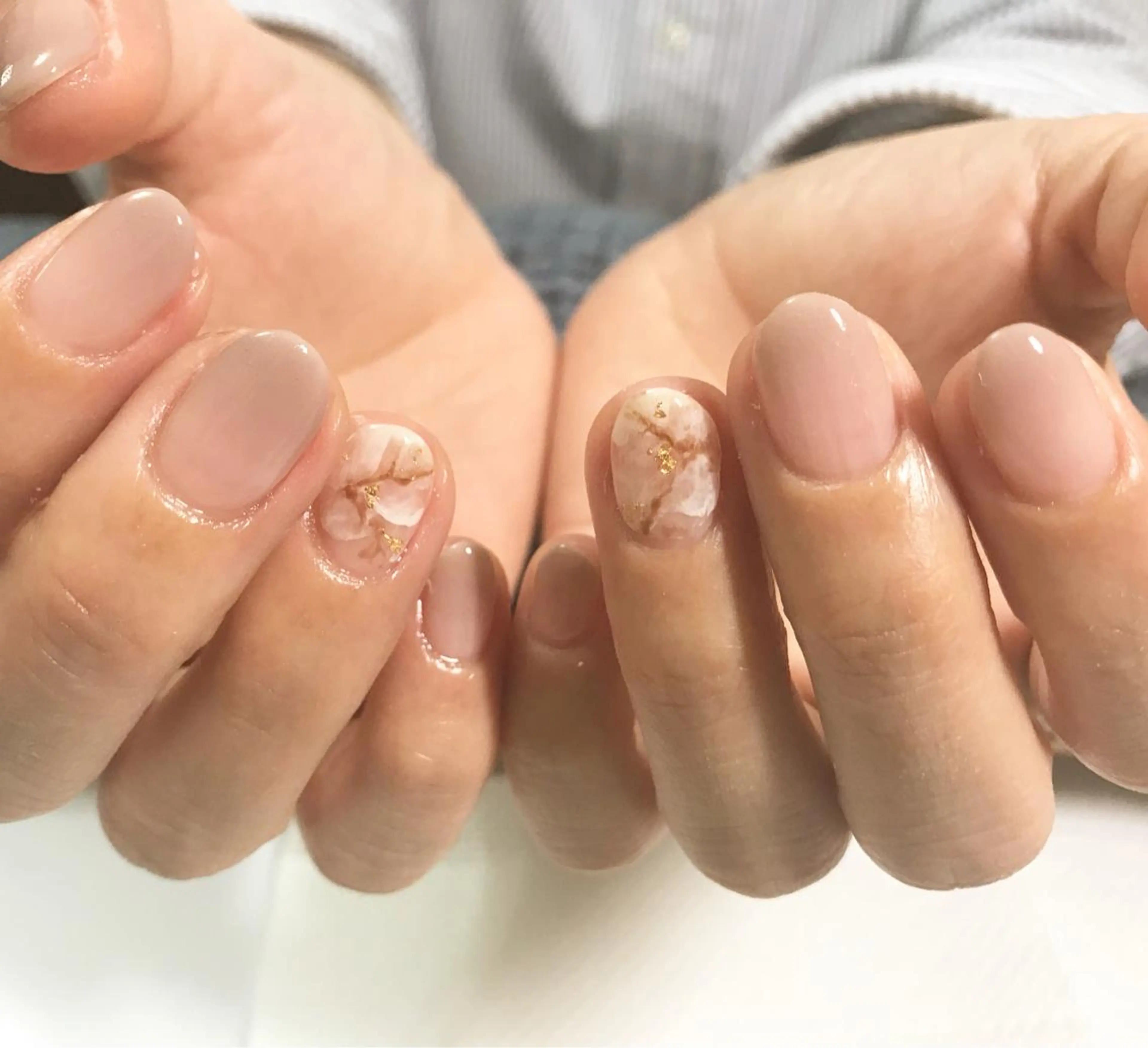 ネイル フットネイル 大理石ネイル(マーブル) シンプルネイル 春ネイル 夏ネイル ネイル フフラ所属・nail fufla ♡yamane♡のネイルデザイン
