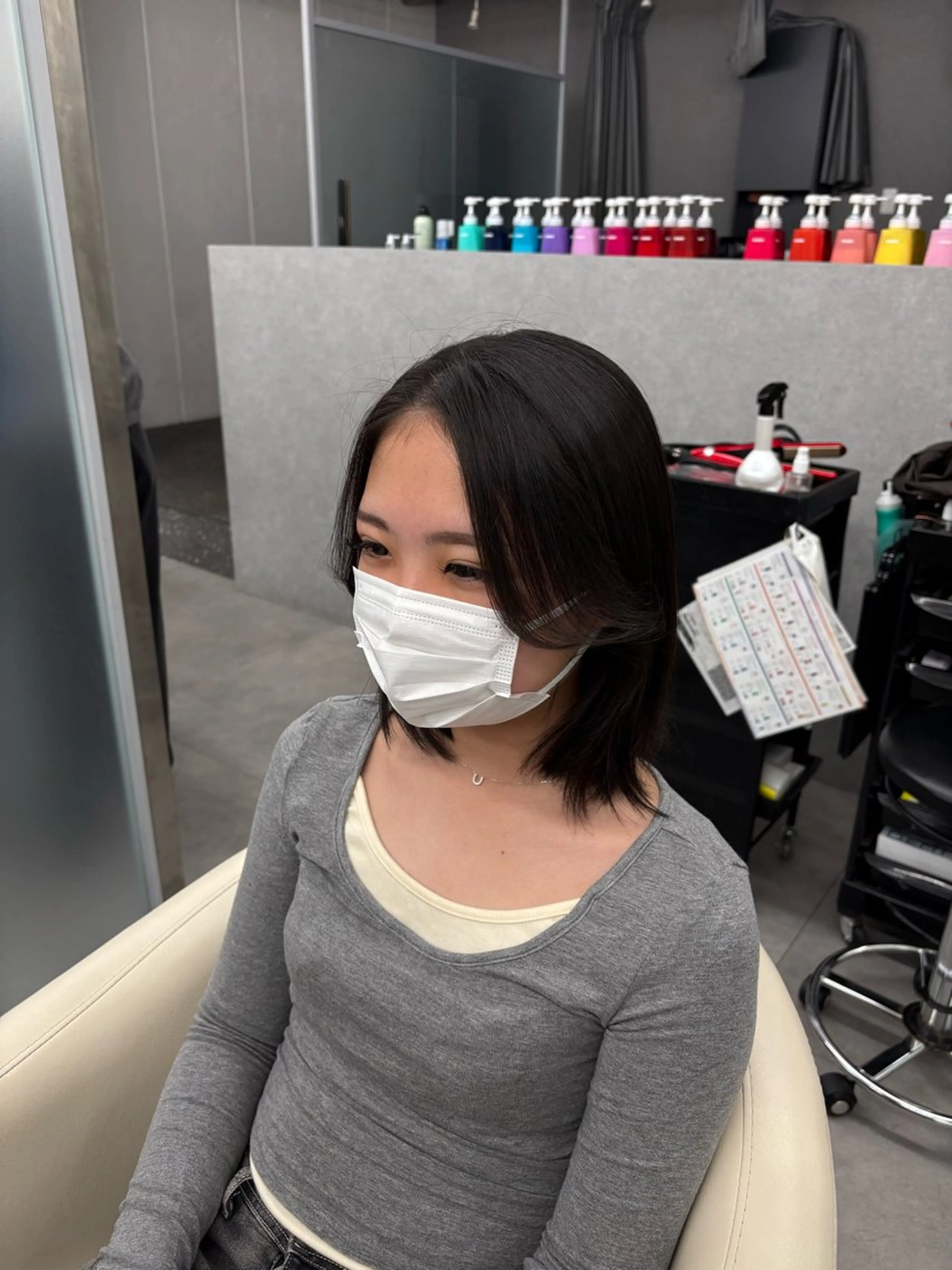 ミディアム トレンド甘めガーリー Mizuki☁️🫧のヘアスタイル