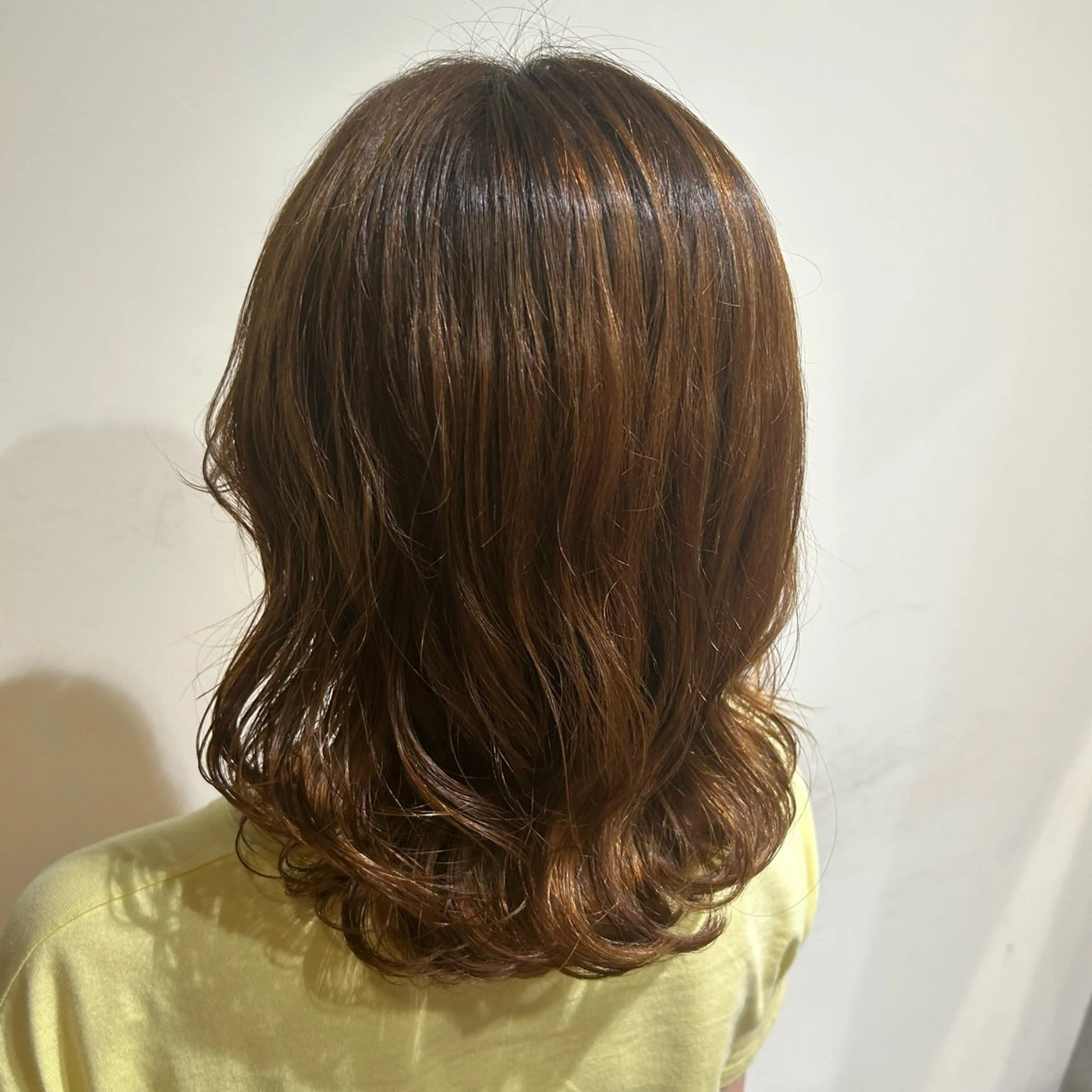 ミディアム パーマ ミディアムパーマ 👒oikawa kaede🍃のヘアスタイル