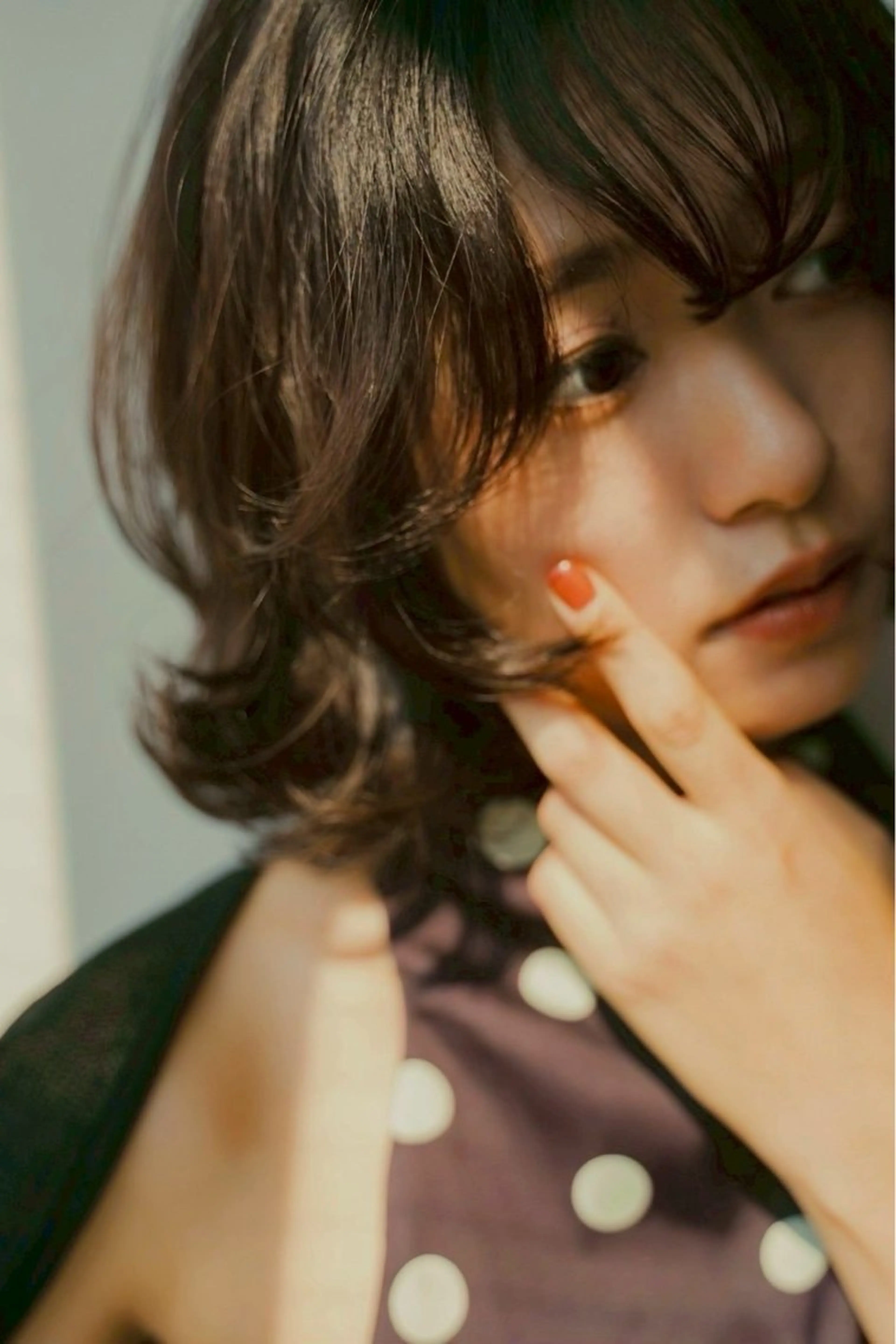 ショート カット ヘアカラー 絹髪矯正/艶カラー /透明感/石田桃子のヘアスタイル