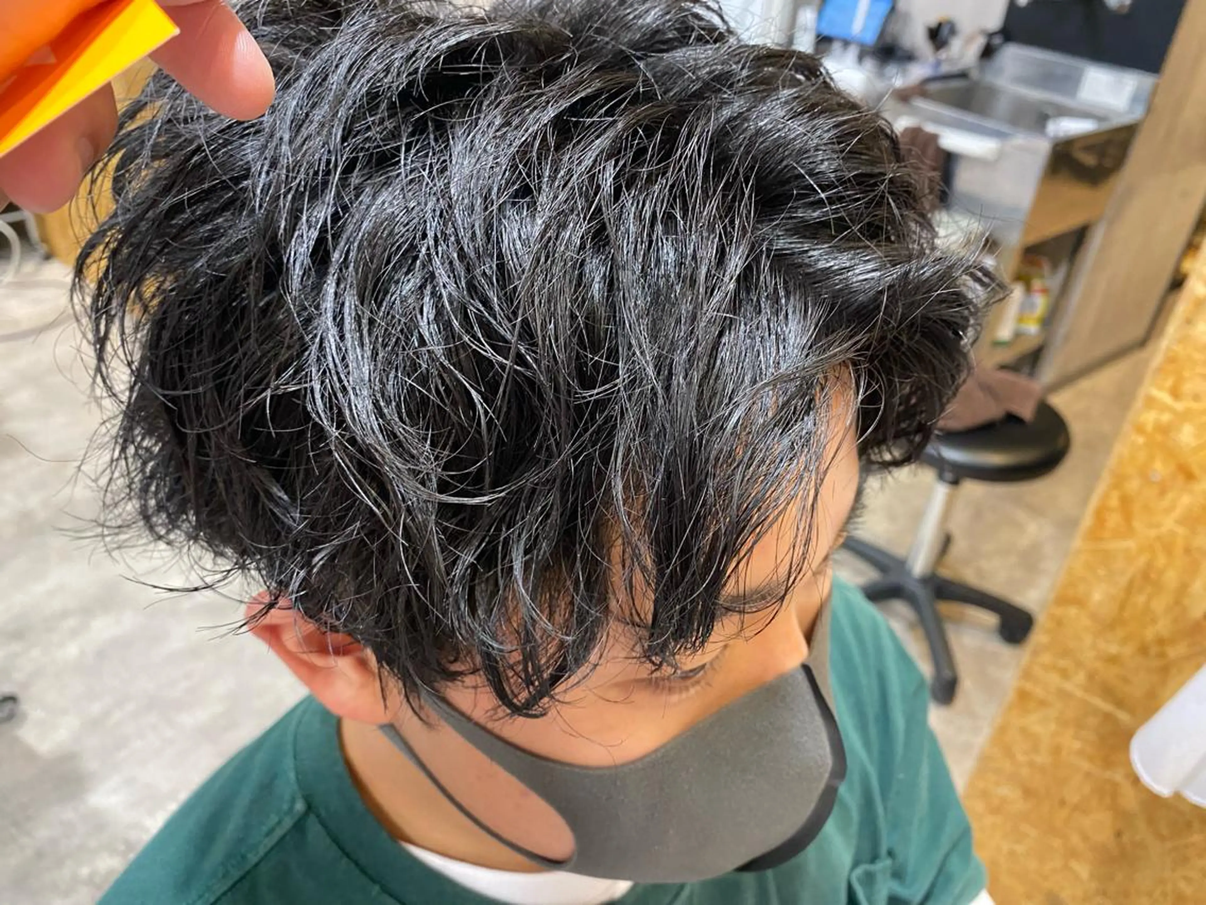 メンズ センターパート 髪質改善/メテオボブ DAISHI✨のヘアスタイル